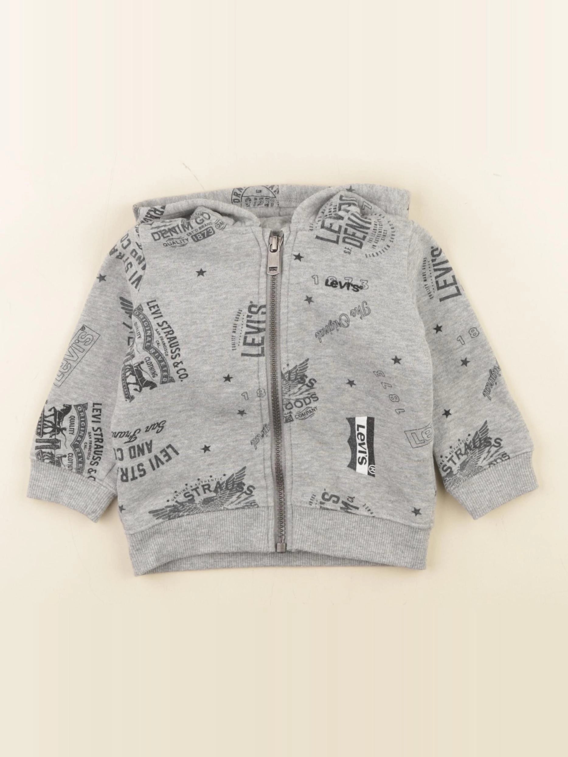 Levi's - sweat gris - 9 mois