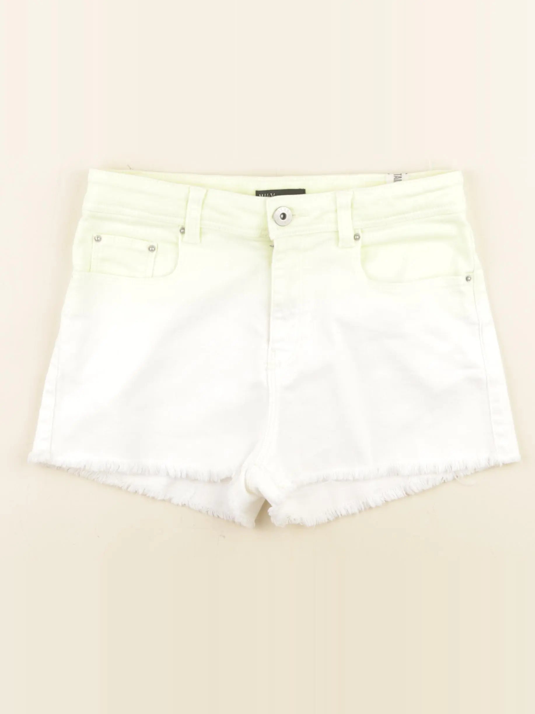 IKKS - short blanc, jaune - 12 ans
