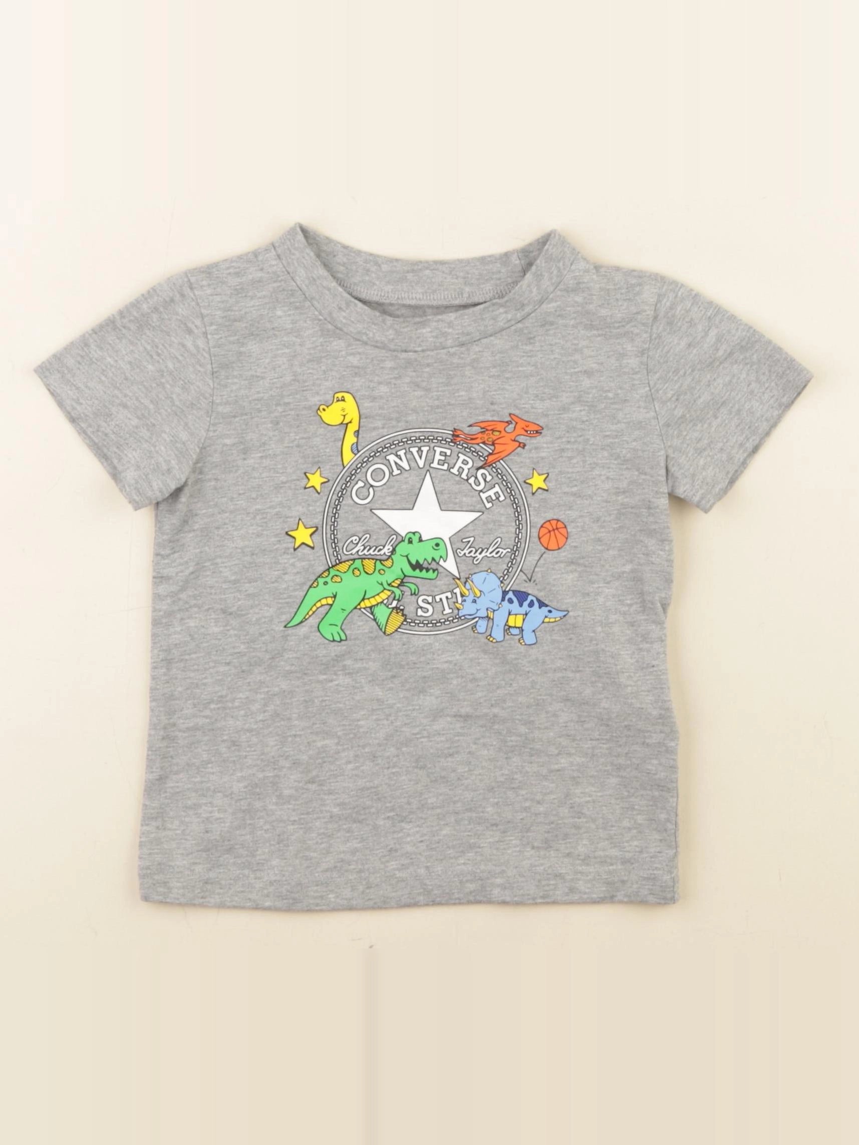 Converse - tee-shirt gris - 12 mois