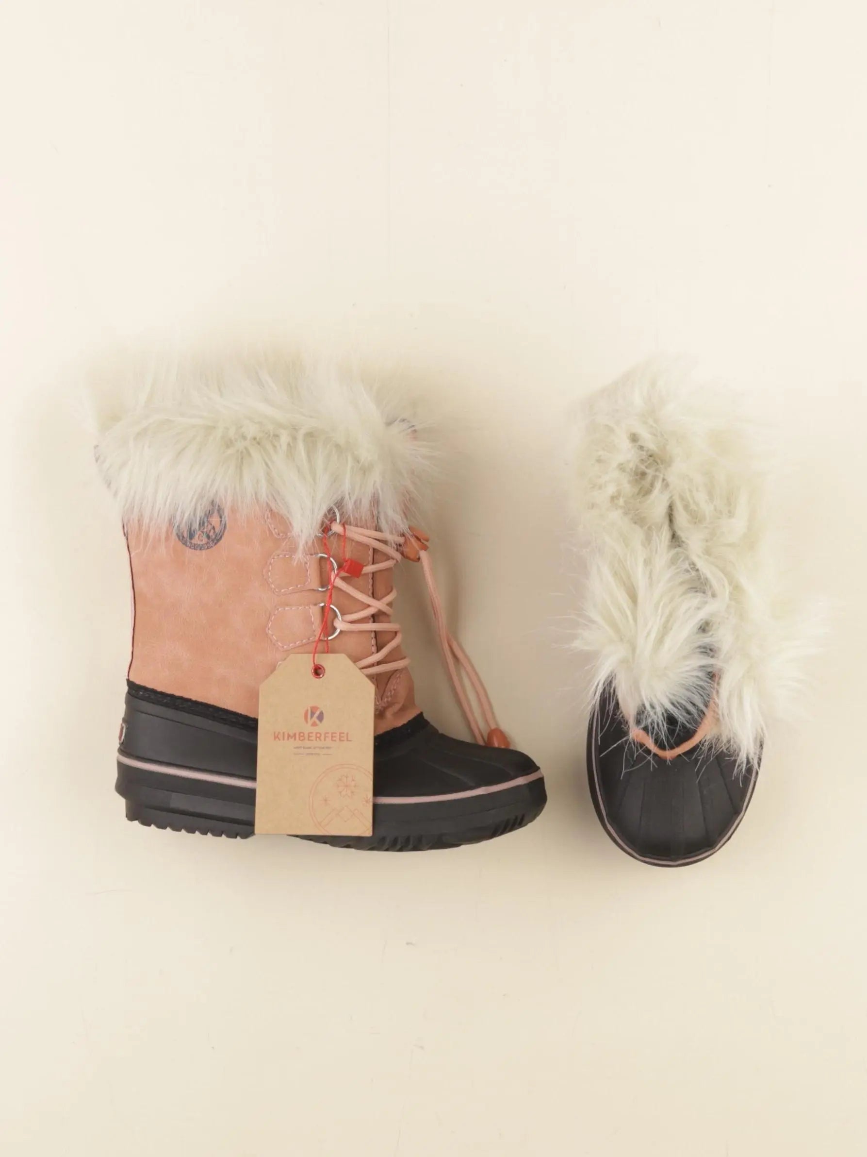 Kimberfeel - bottes rose, noir - pointure 30