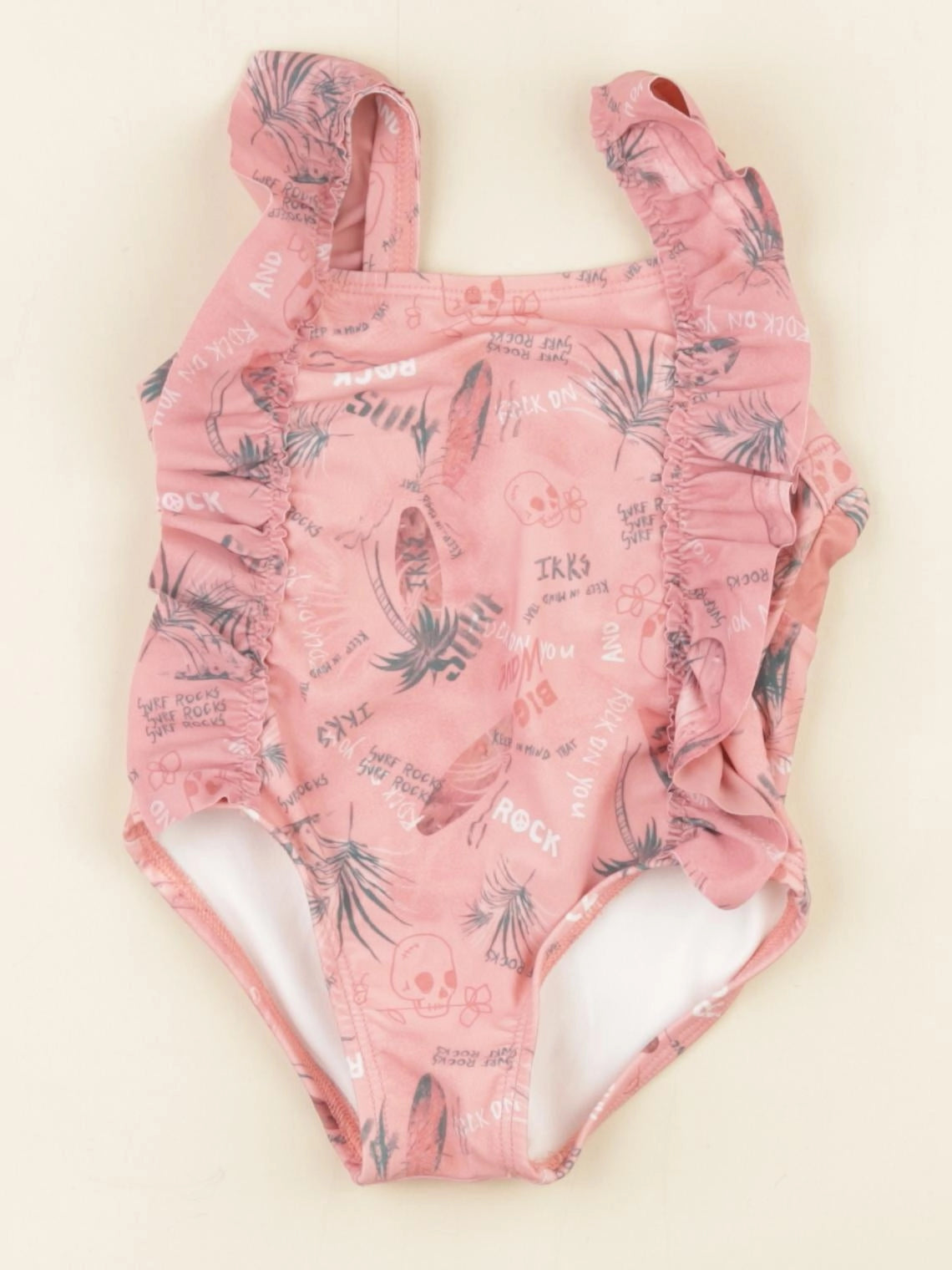 IKKS - maillot de bain rose - 18 mois