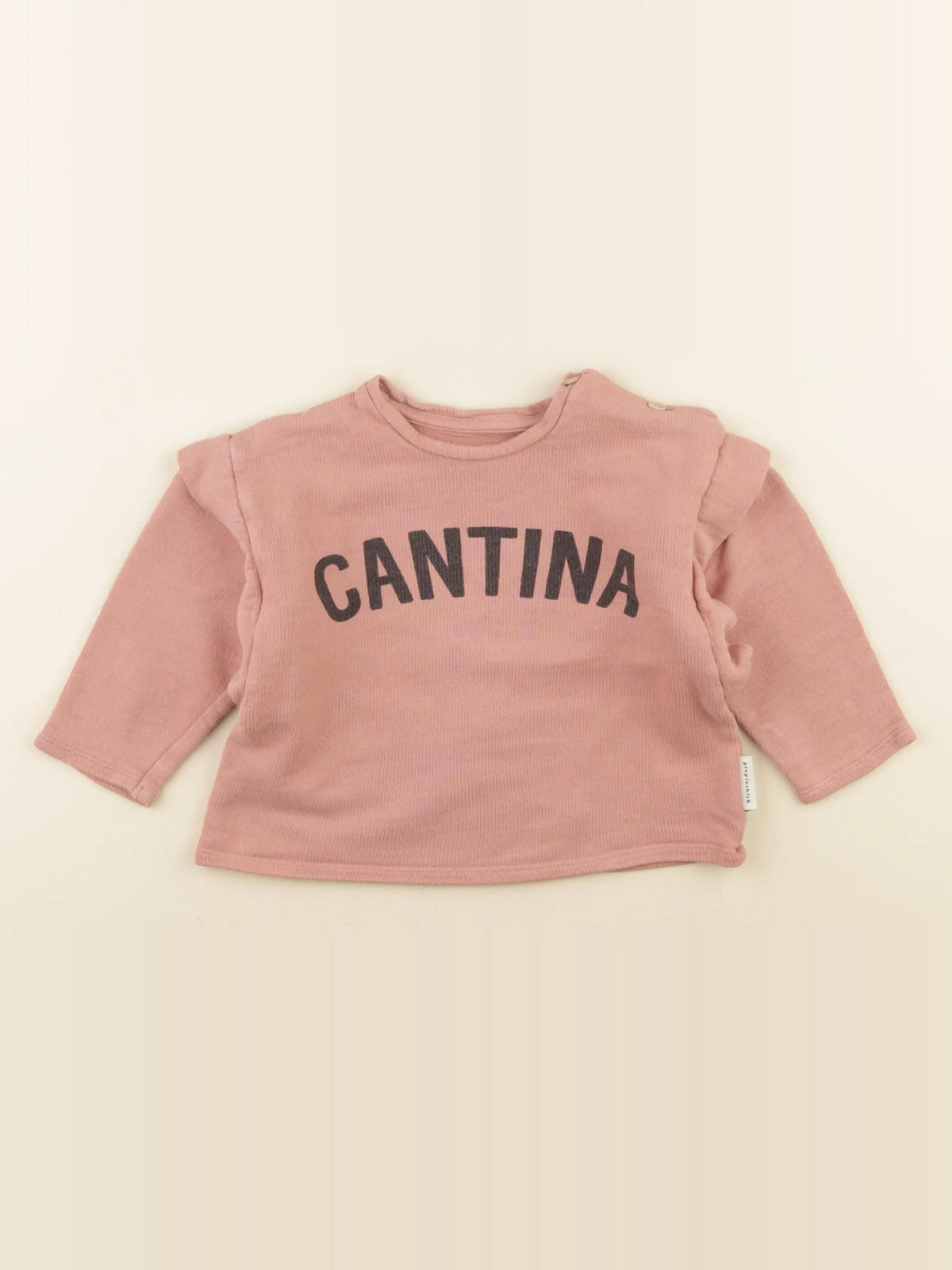 Piupiuchick - sweat rose - 18 mois