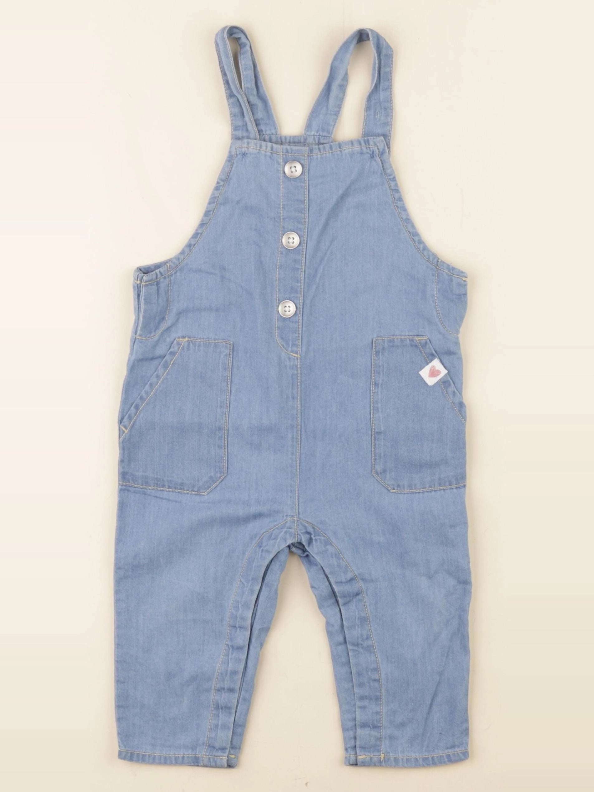 La Redoute - salopette bleu - 9 mois