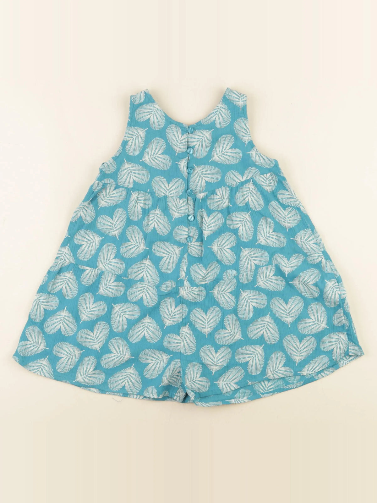 Okaidi - combinaison bleu, beige - 3 ans