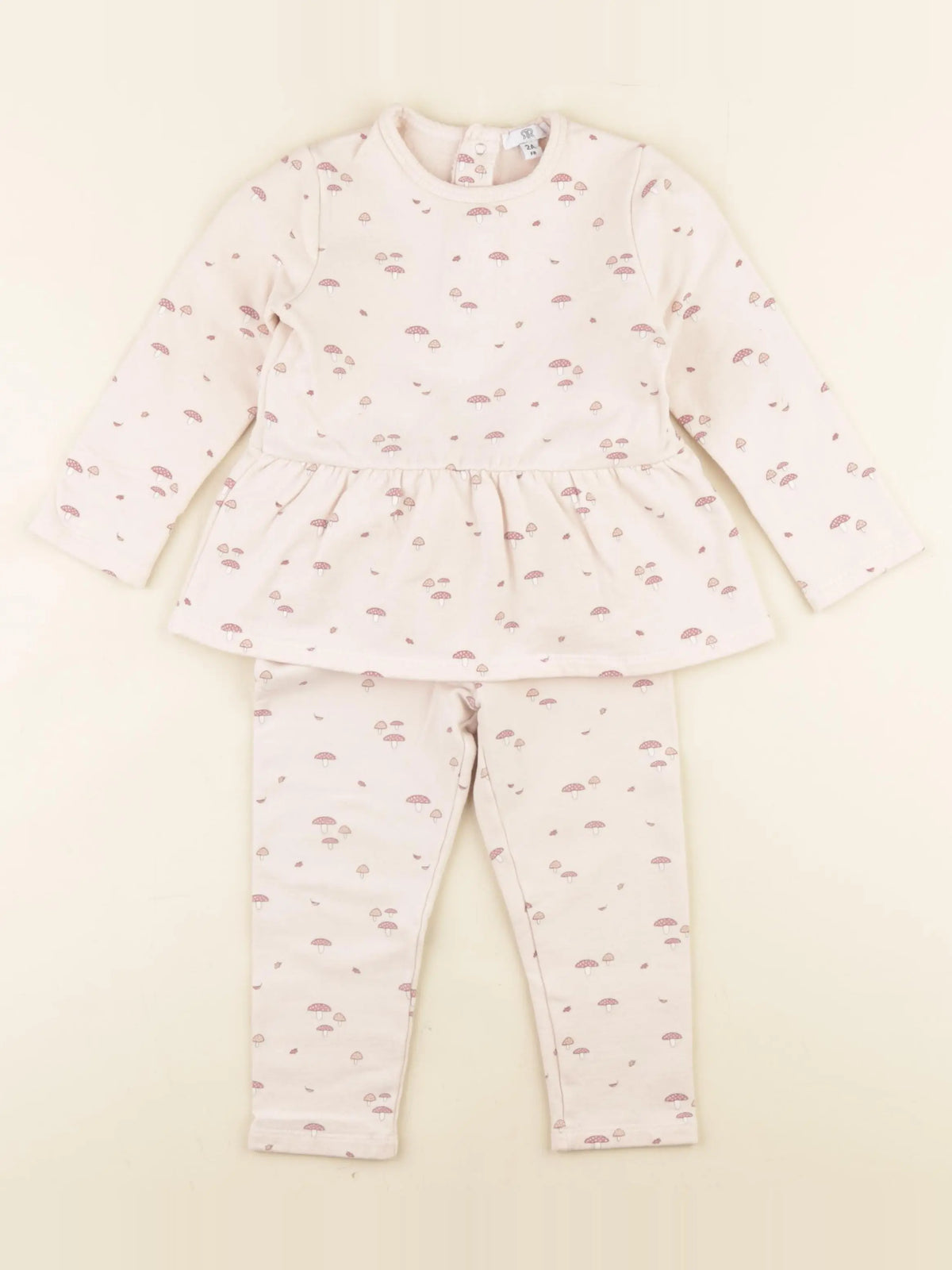 La Redoute - ensemble rose - 2 ans