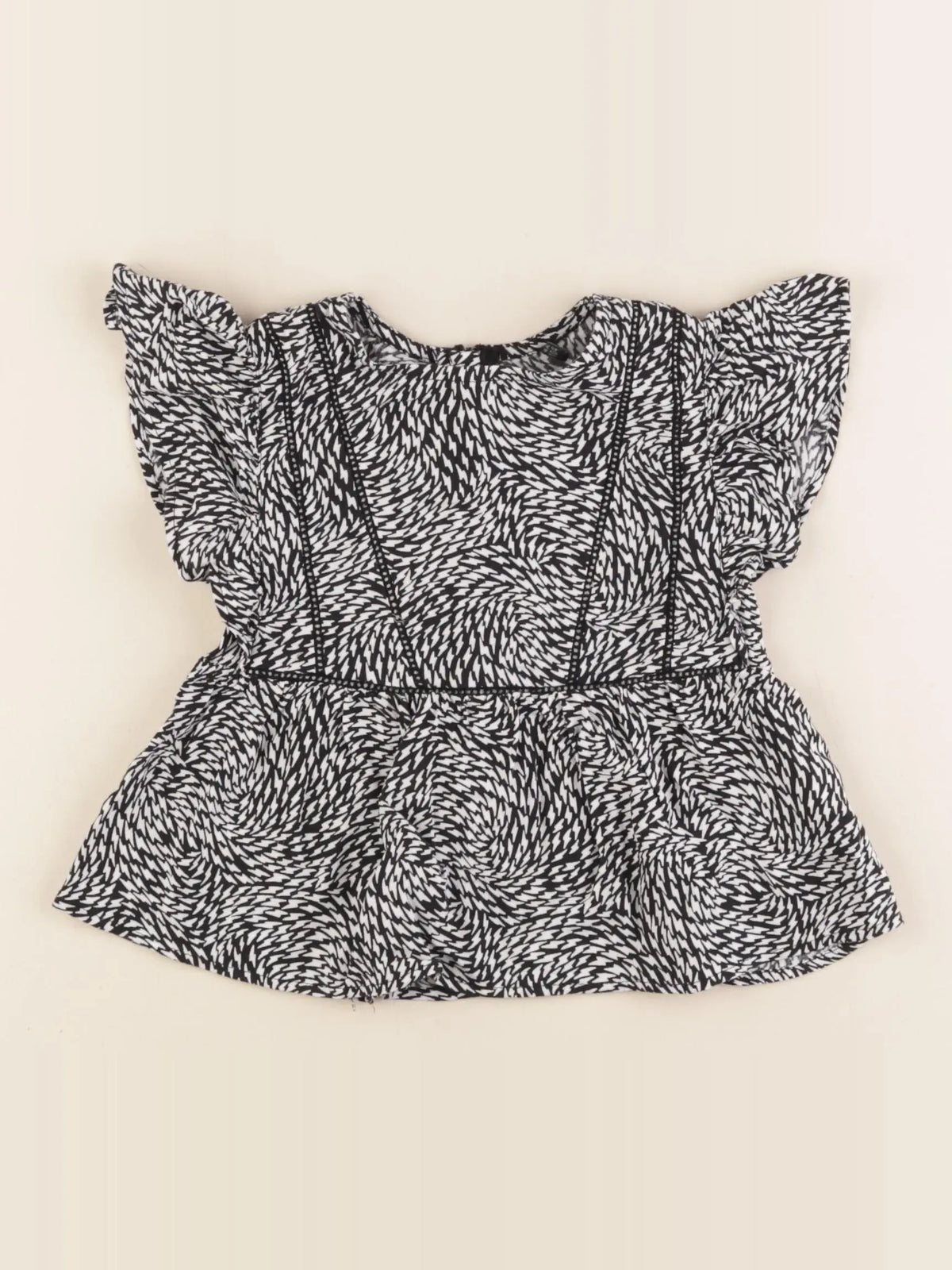 IKKS - blouse noir - 4 ans