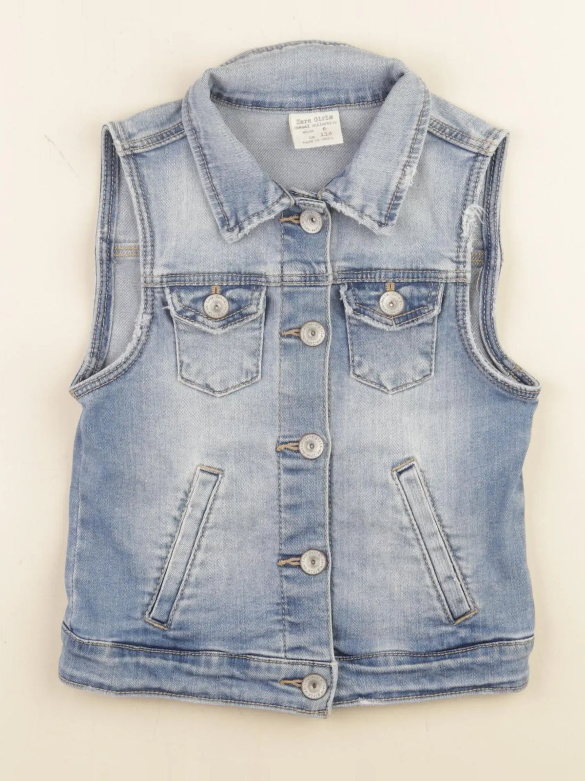 Zara - veste bleu - 6 ans