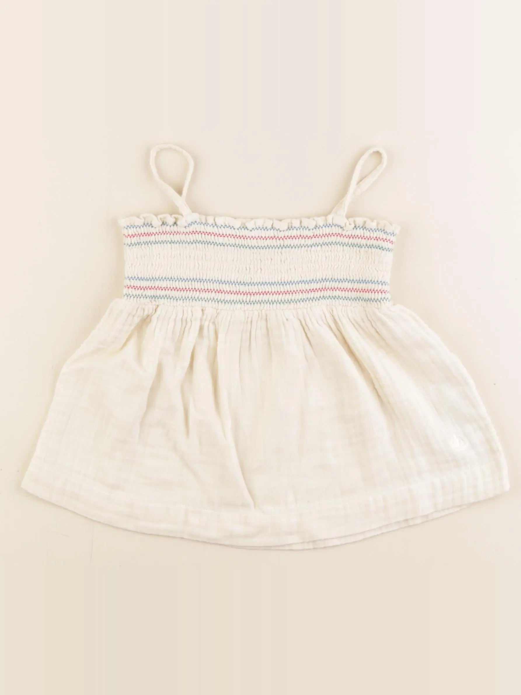 Petit Bateau - blouse beige - 4 ans