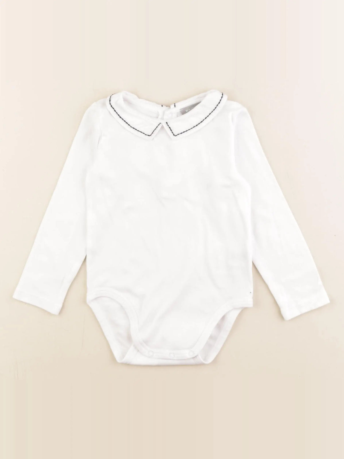 Boutchou - body à col blanc - 18 mois