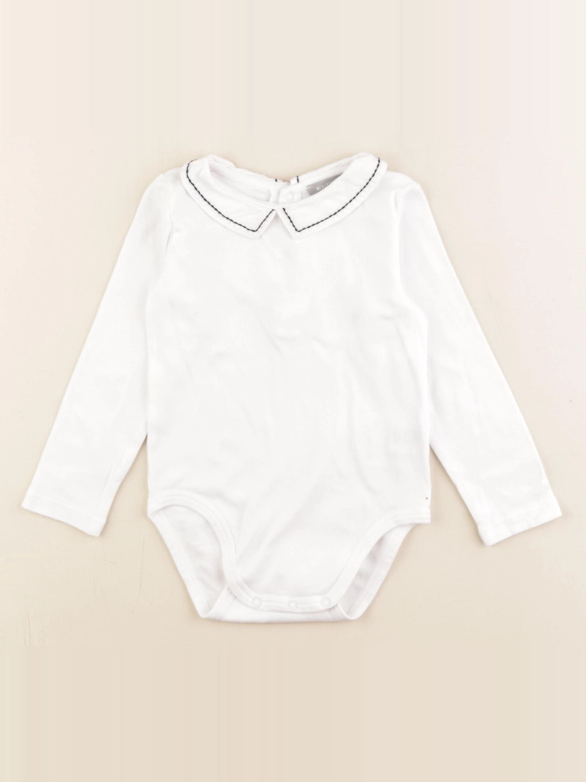 Boutchou - body à col blanc - 18 mois
