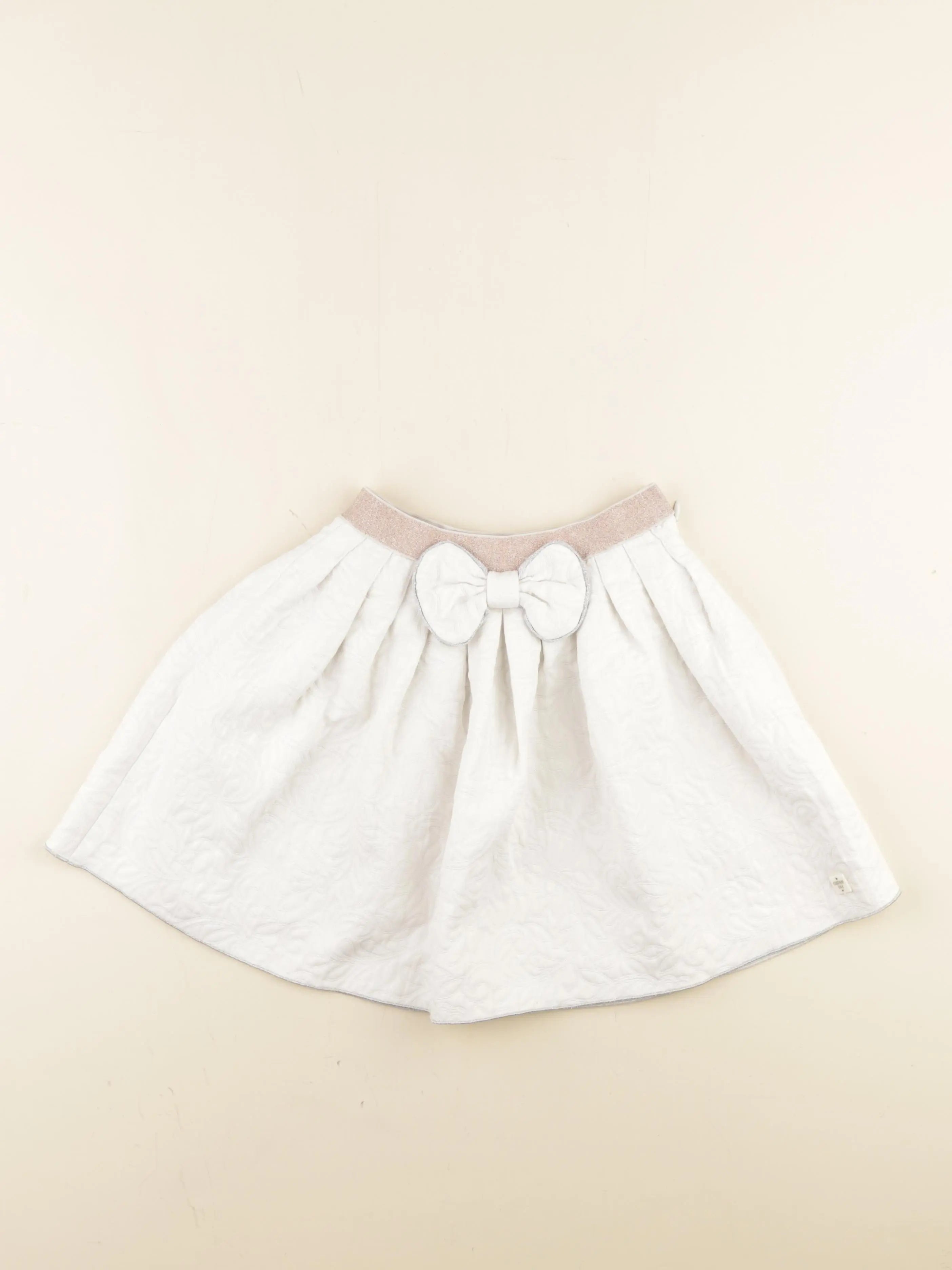 Carrément Beau - jupe blanc - 6 ans