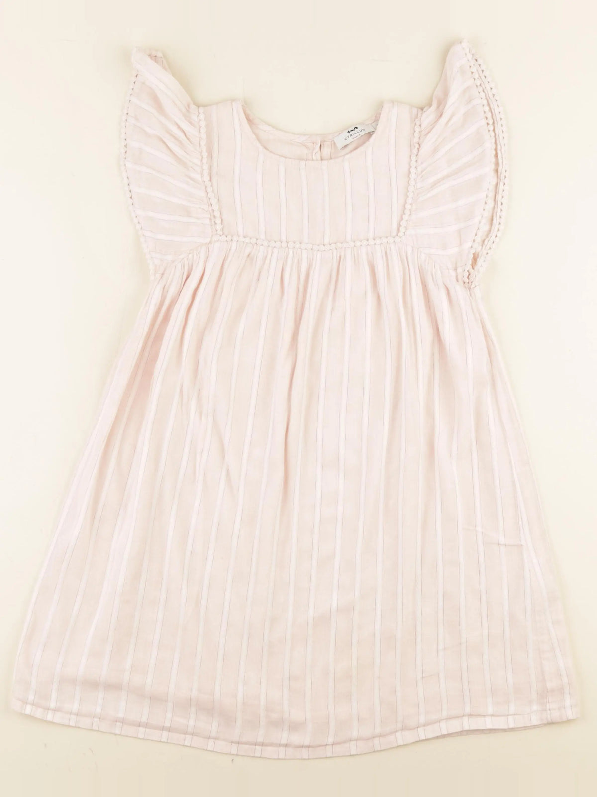 Cyrillus - robe rose - 8 ans