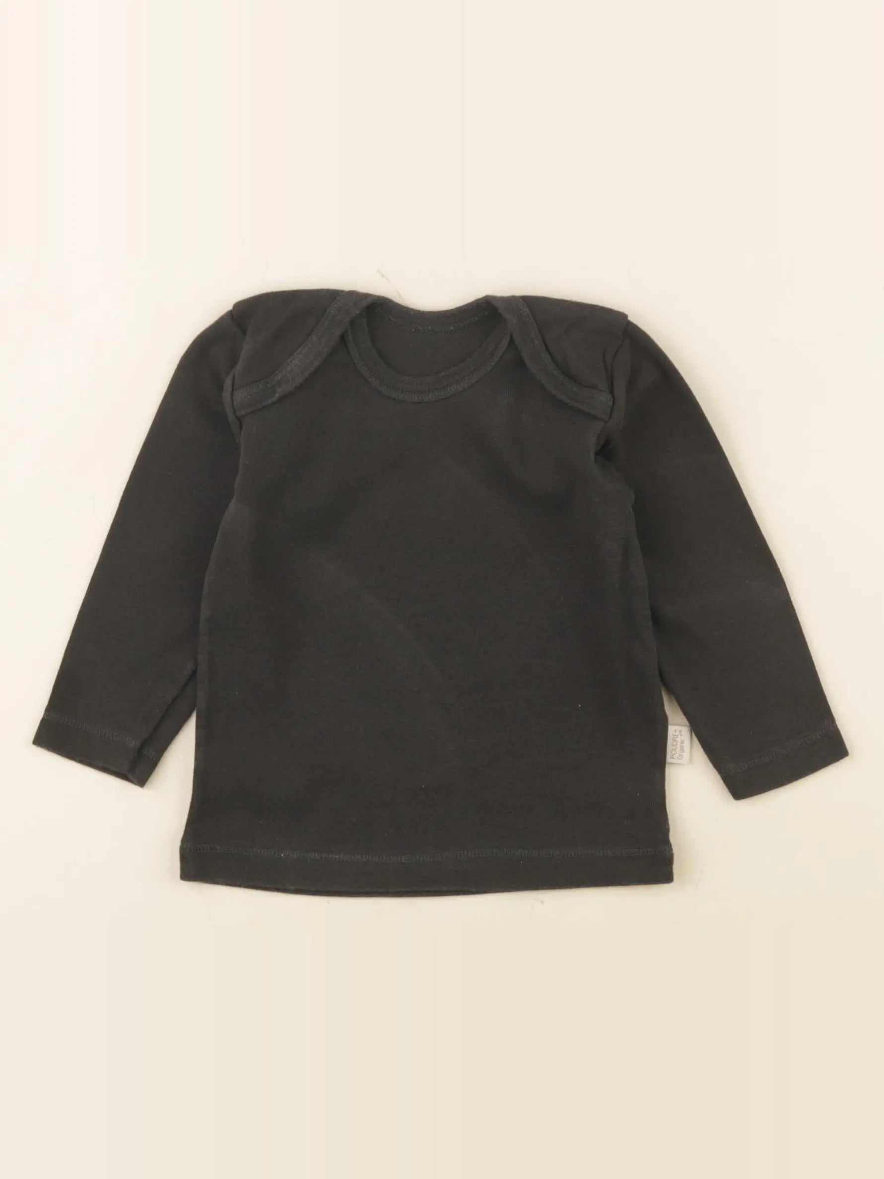 Poudre Organic - tee-shirt noir - 18 mois