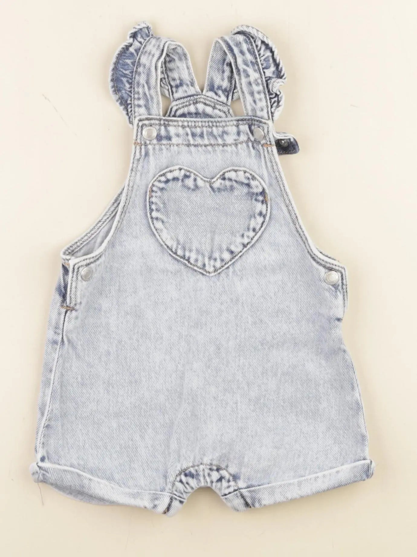 Vertbaudet - salopette bleu - 6 mois