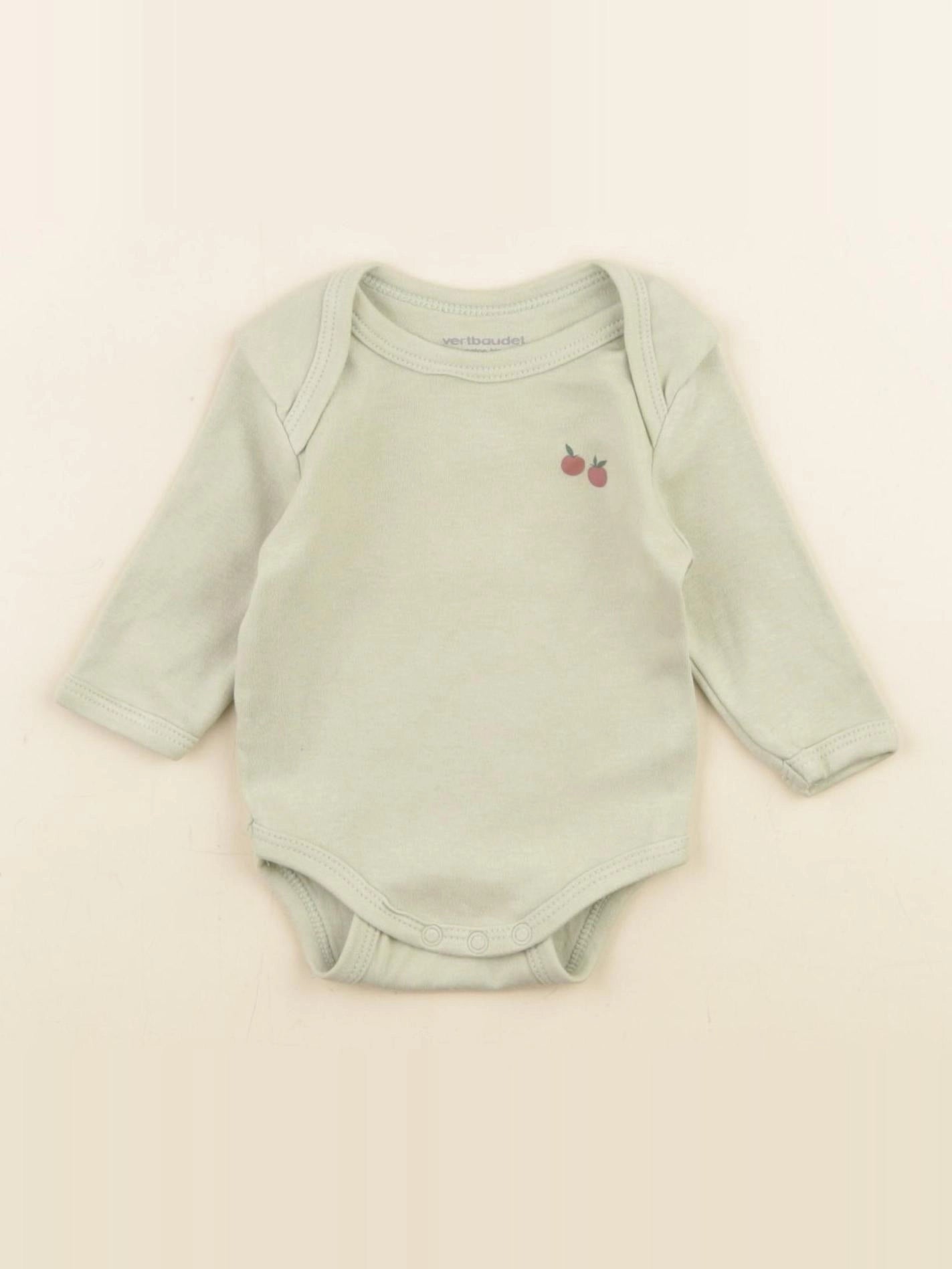 Vertbaudet - body vert - 1 mois