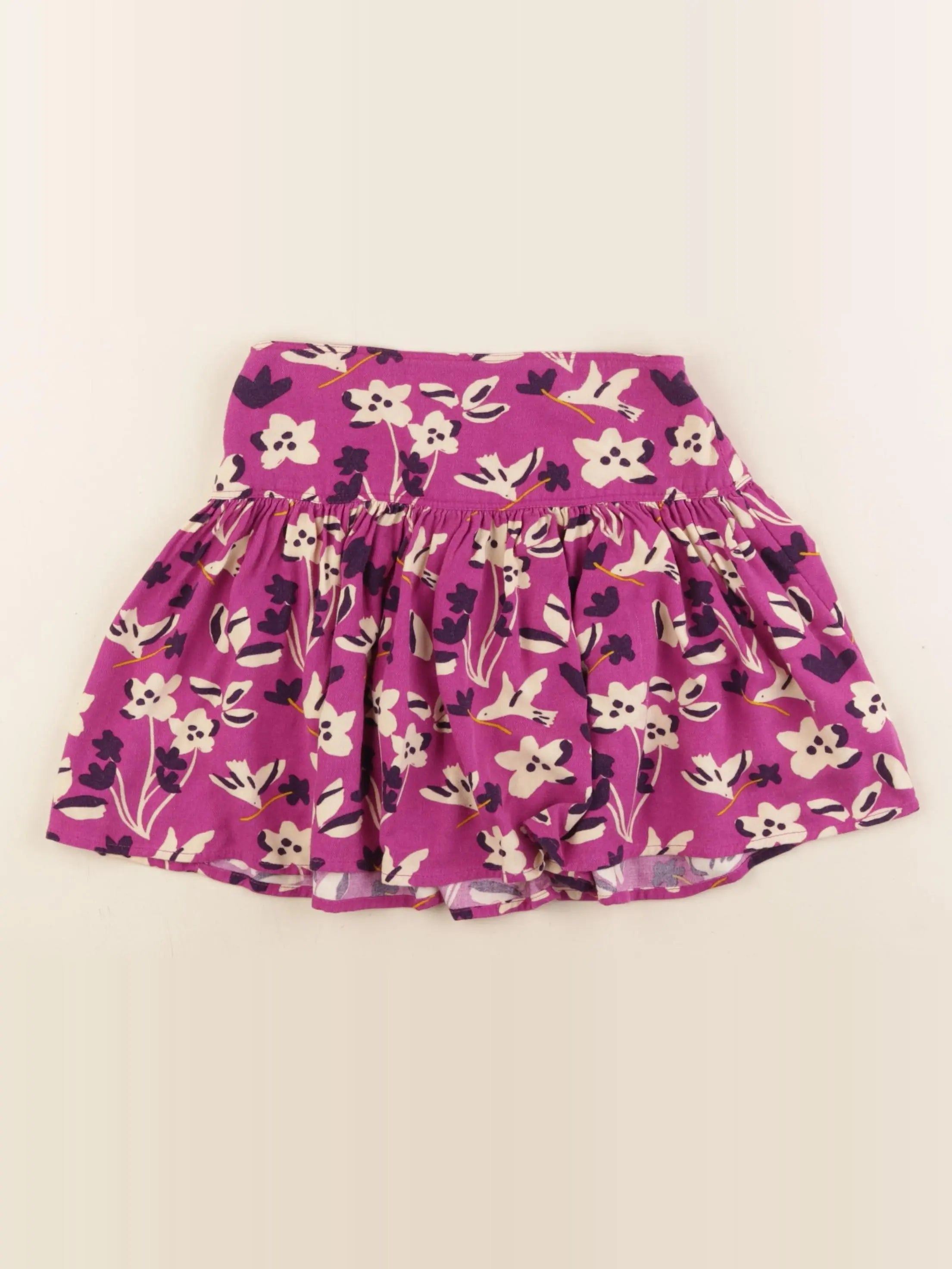 Monoprix - jupe violet - 6 ans