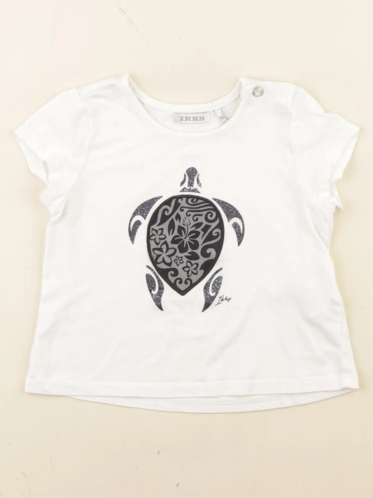IKKS - tee-shirt blanc - 18 mois
