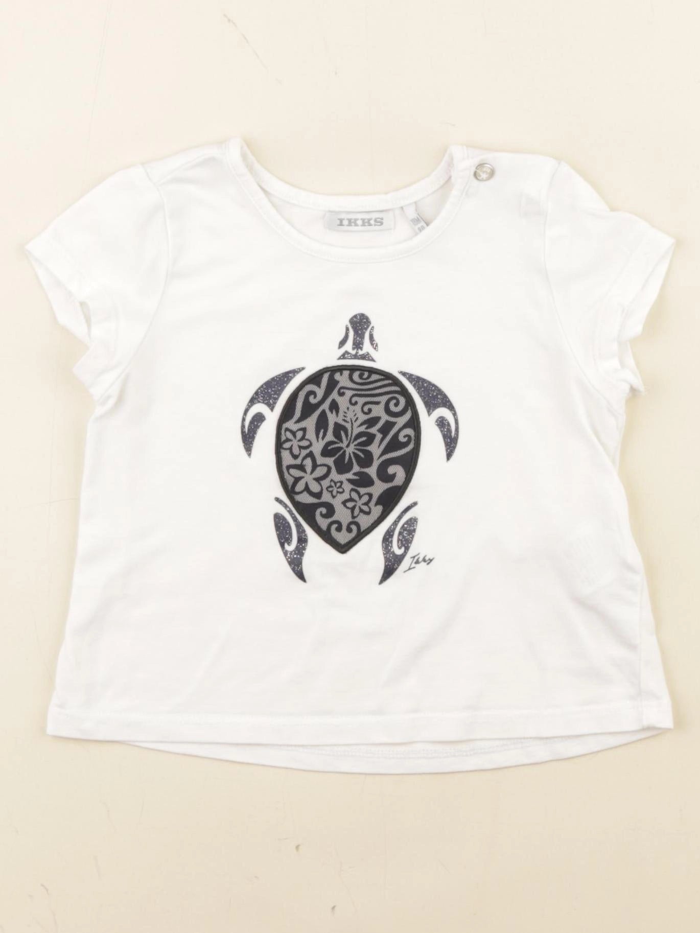 IKKS - tee-shirt blanc - 18 mois