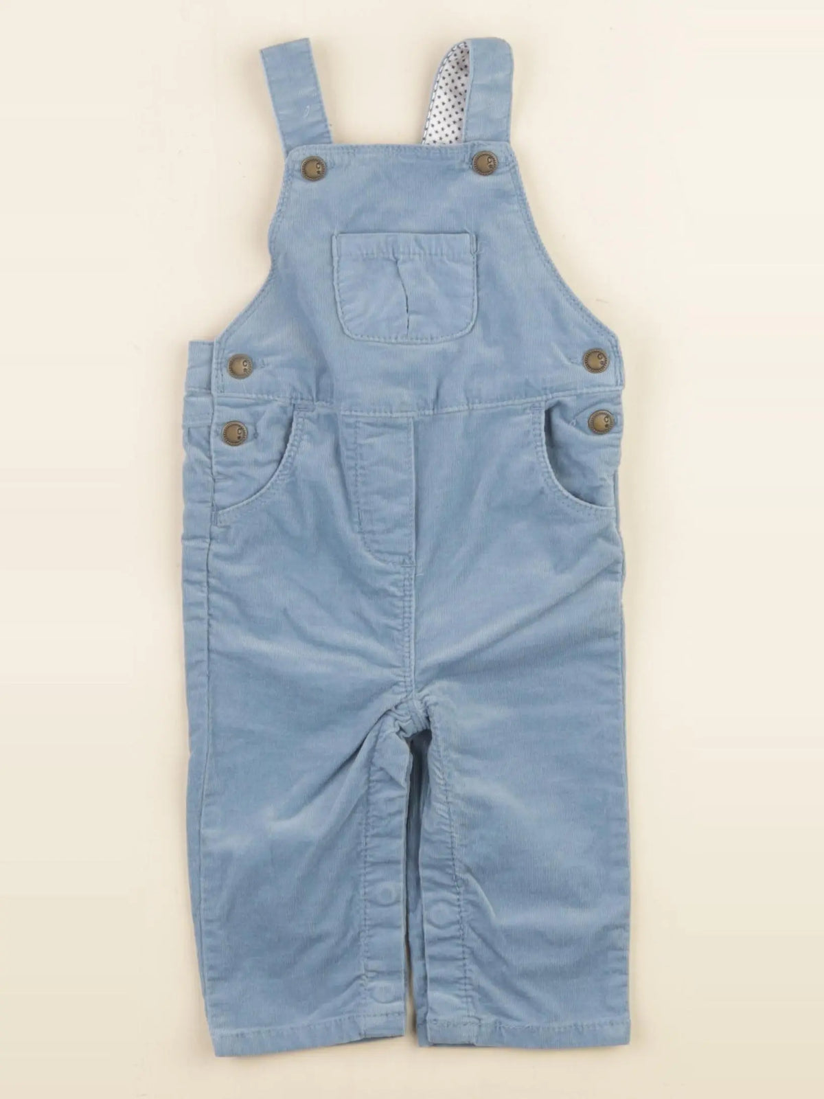 Cyrillus - salopette bleu - 6 mois