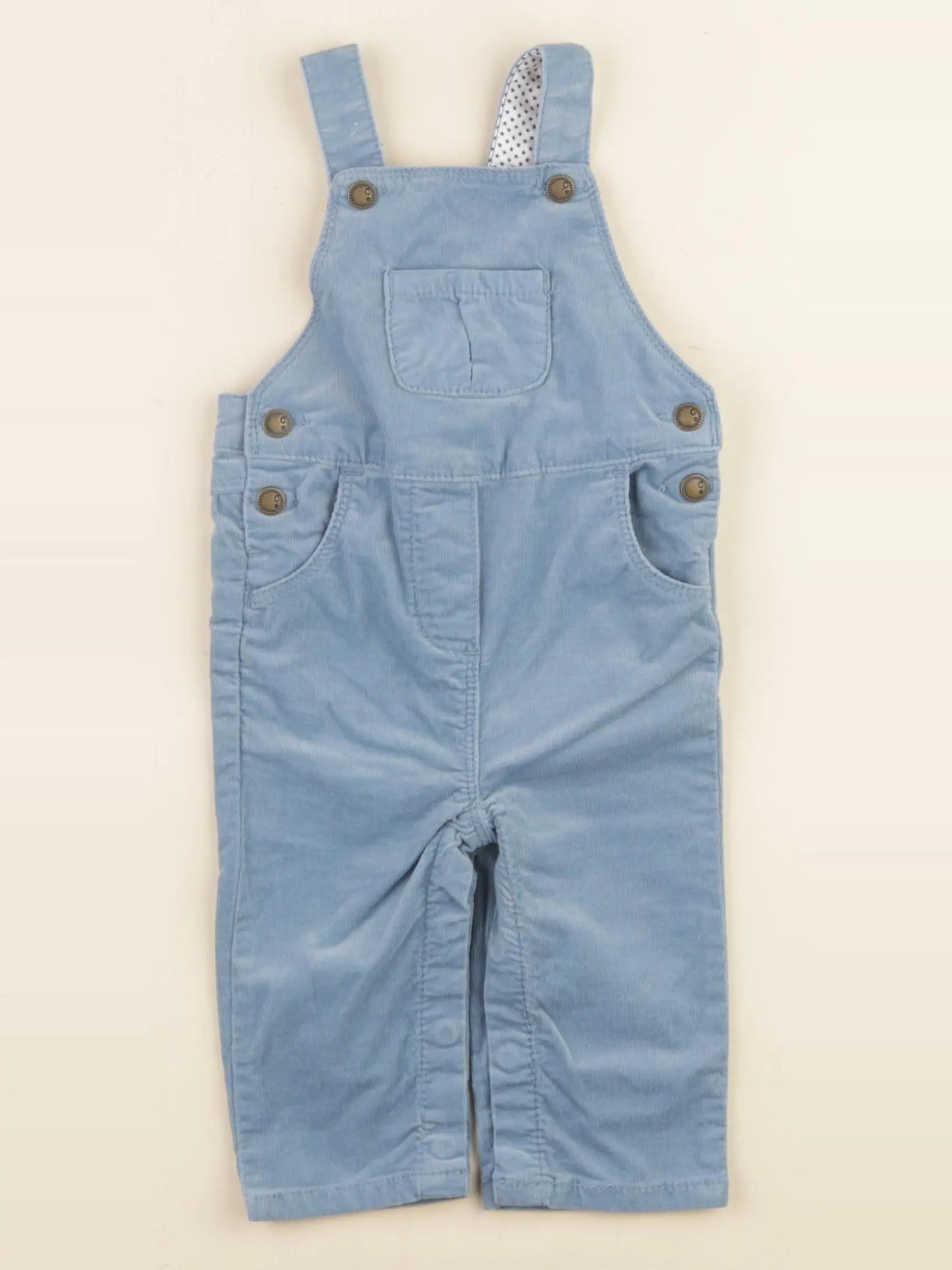 Cyrillus - salopette bleu - 6 mois