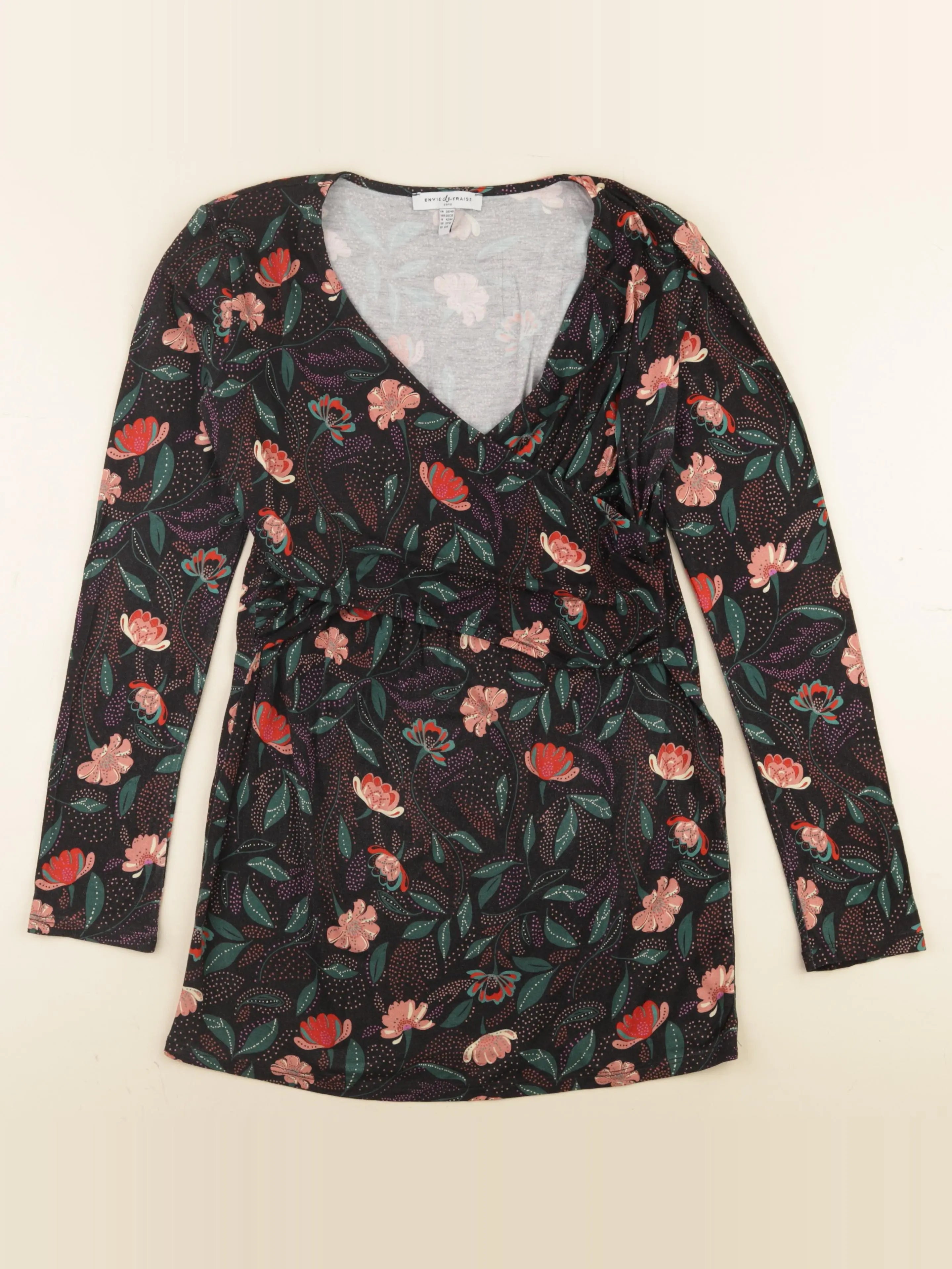 Envie de fraise - tee-shirt allaitement multicolore - 38 à 40