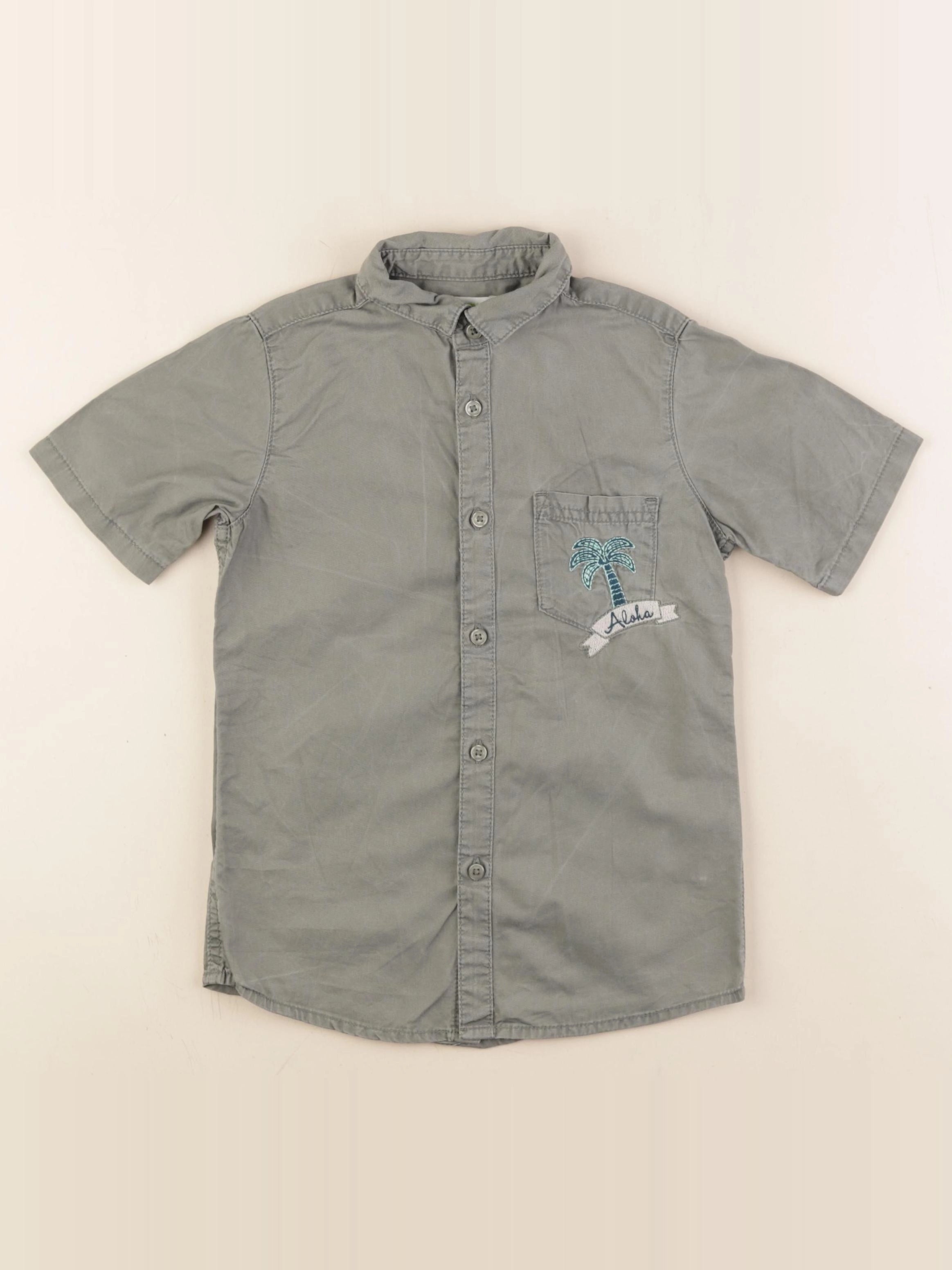 Vertbaudet - chemise vert - 6 ans