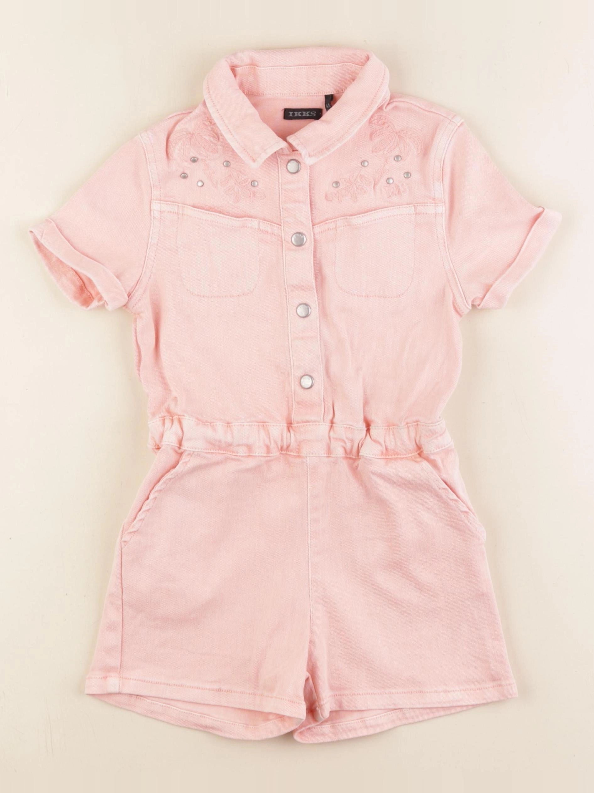 IKKS - combinaison rose - 4 ans