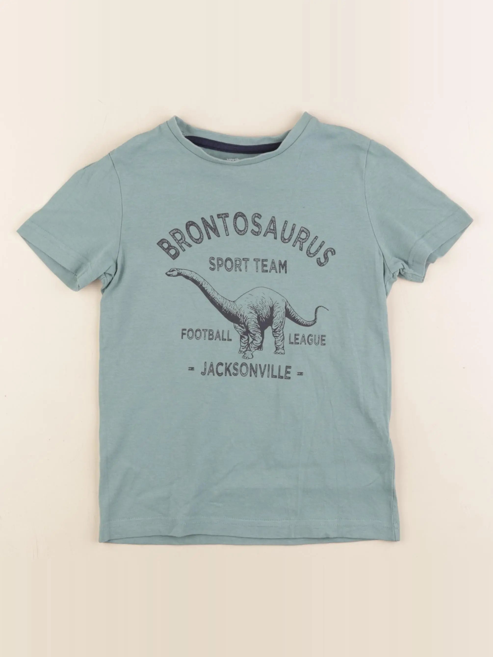 Vertbaudet - tee-shirt vert - 6 ans