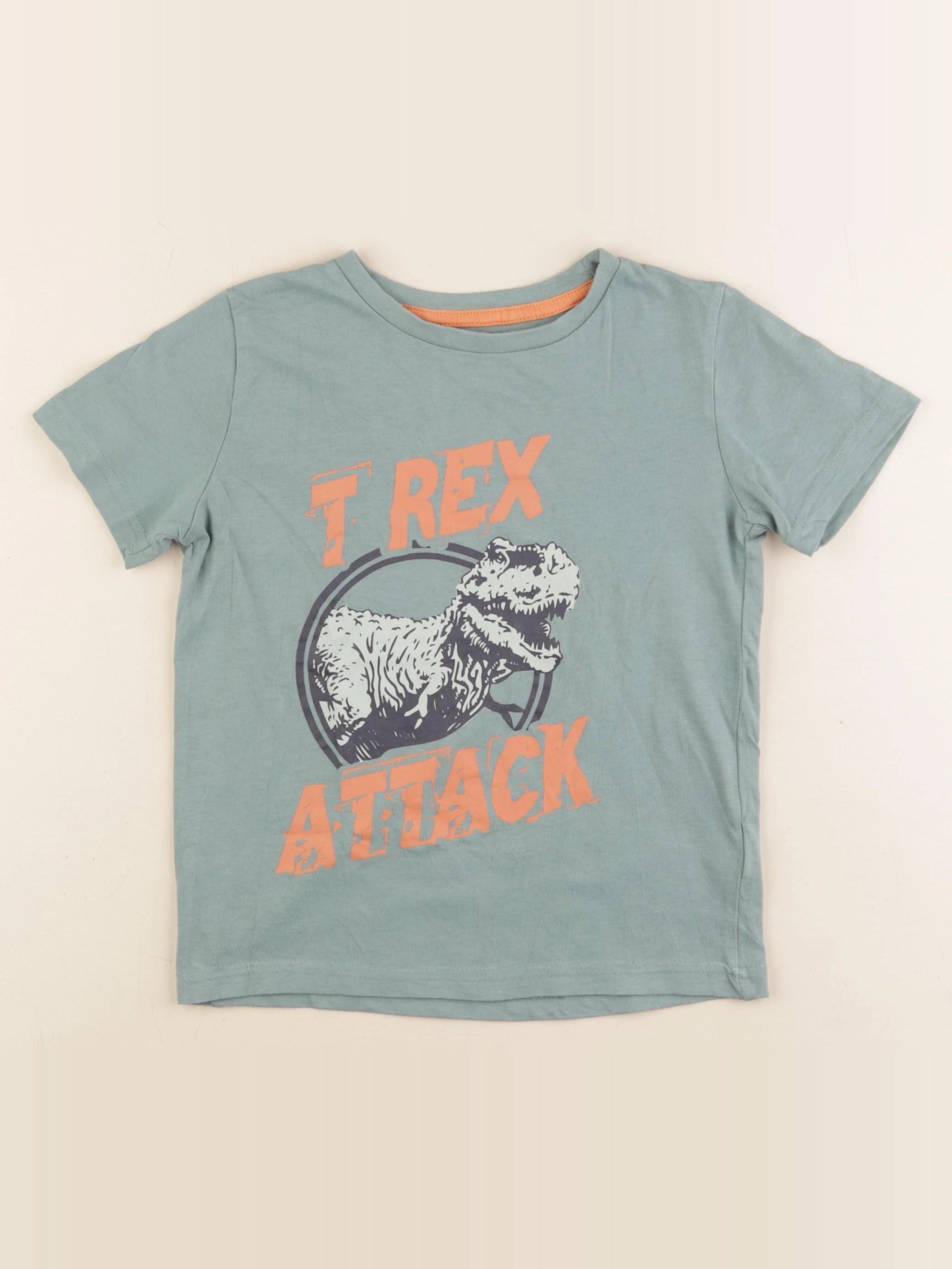 Vertbaudet - tee-shirt vert - 6 ans