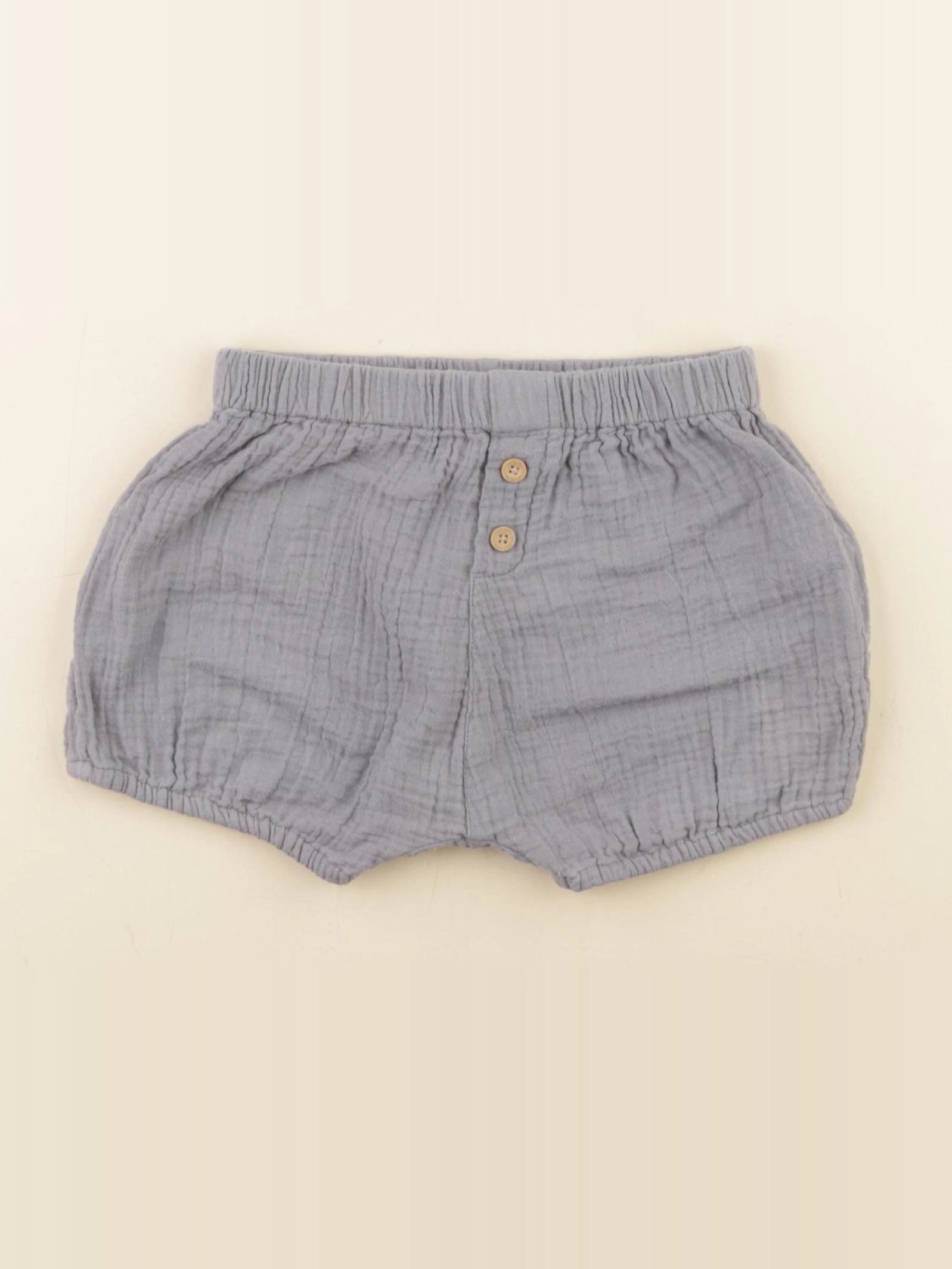 Vertbaudet - short bleu - 18 mois