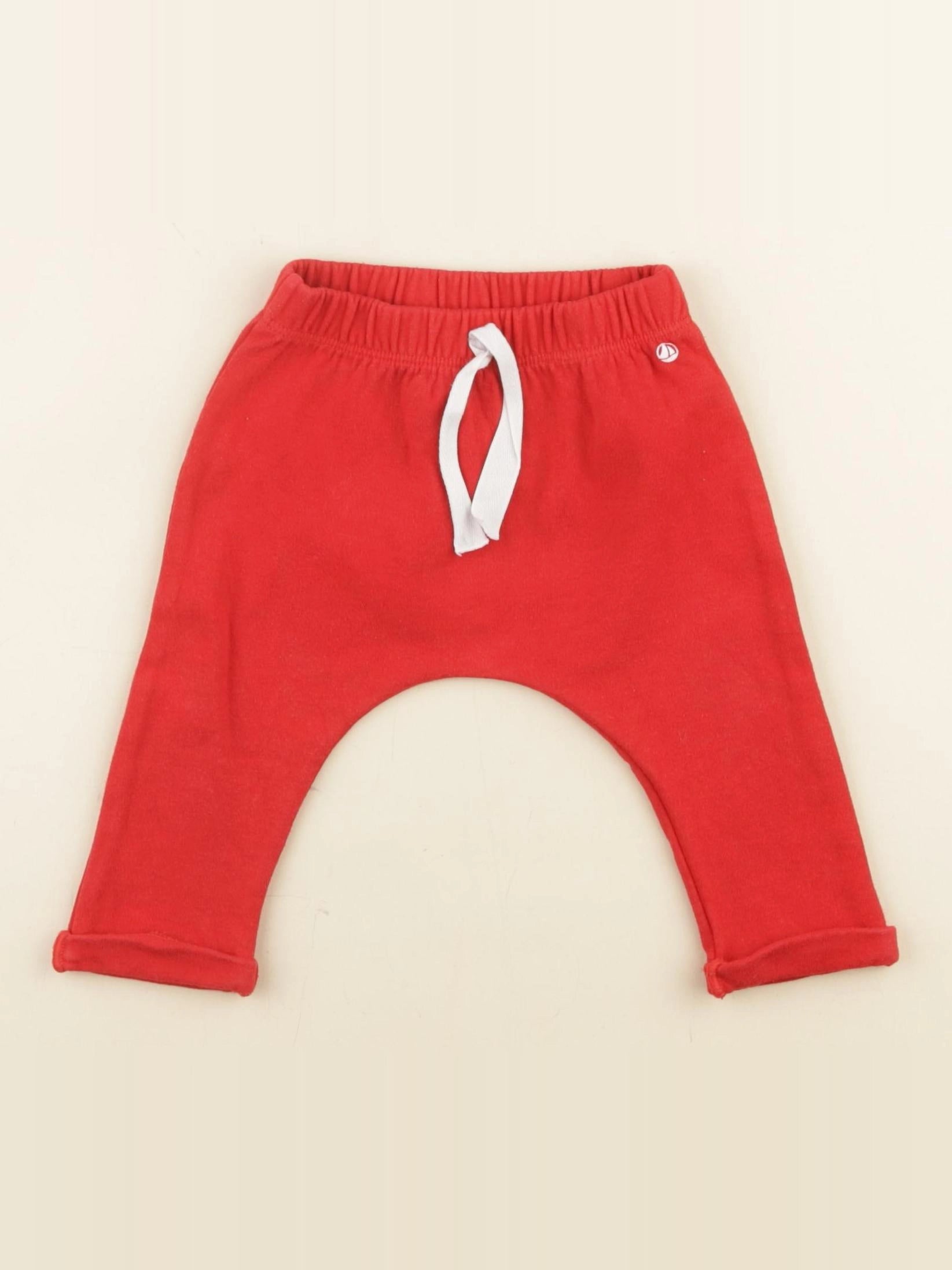 Petit Bateau - jogging rouge - 6 mois