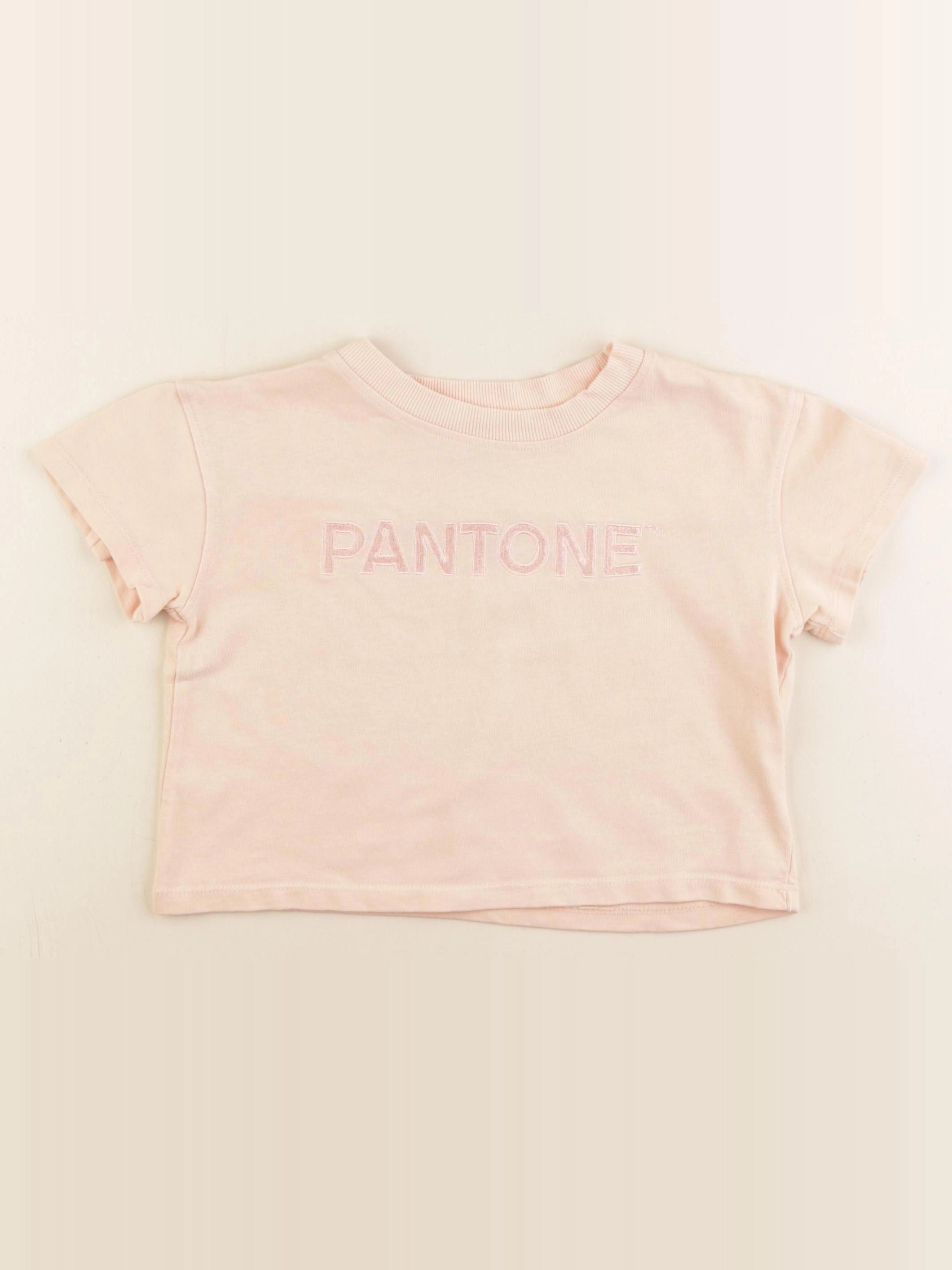 H&M - tee-shirt rose - 4/6 ans