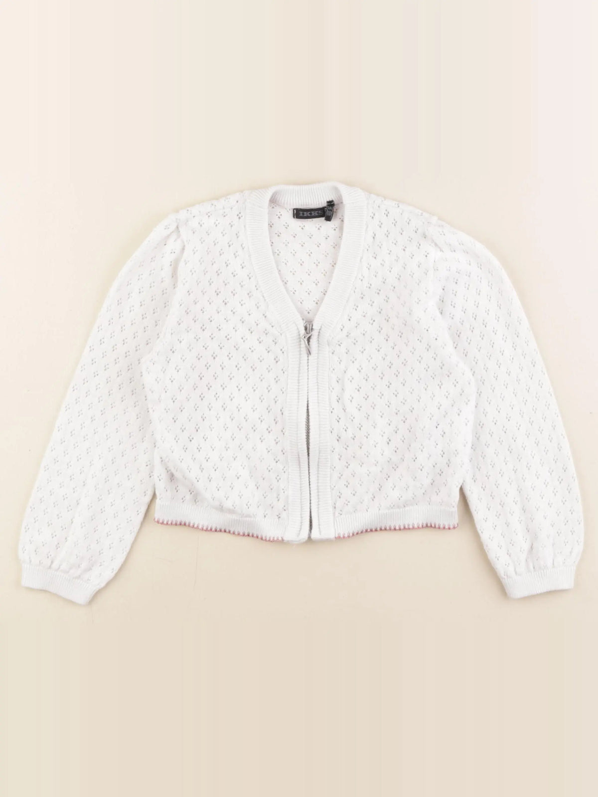 IKKS - gilet blanc - 5 ans