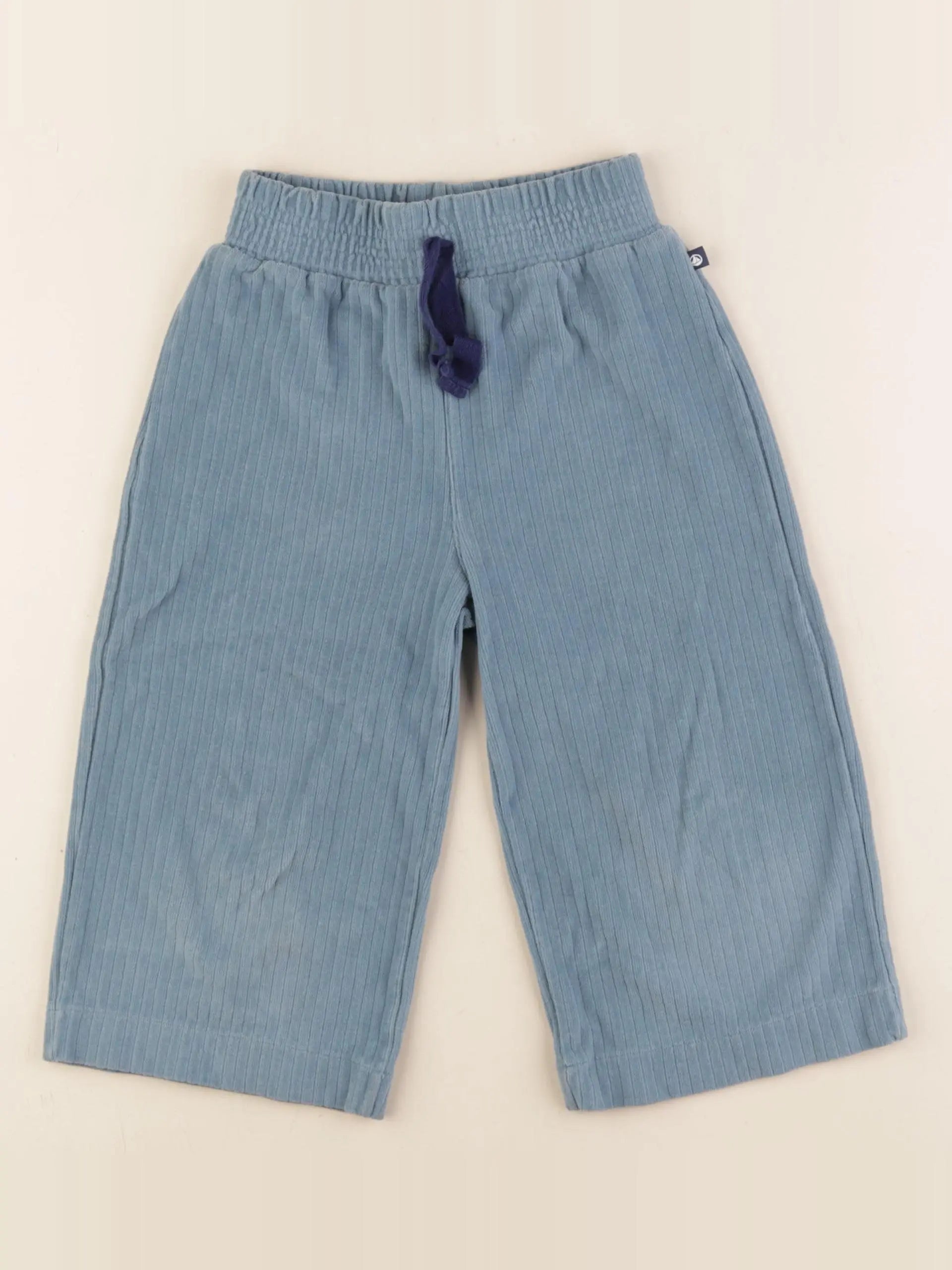 Petit Bateau - pantalon bleu - 4 ans
