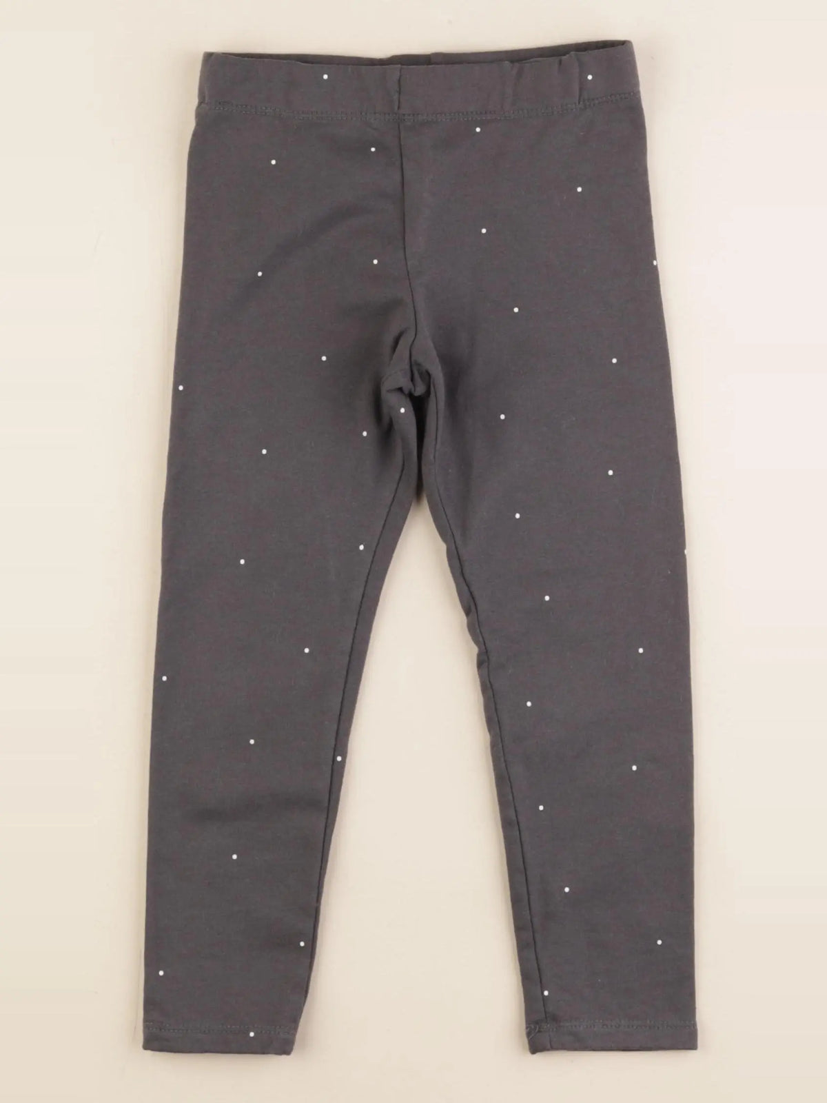 H&M - legging gris - 2/3 ans
