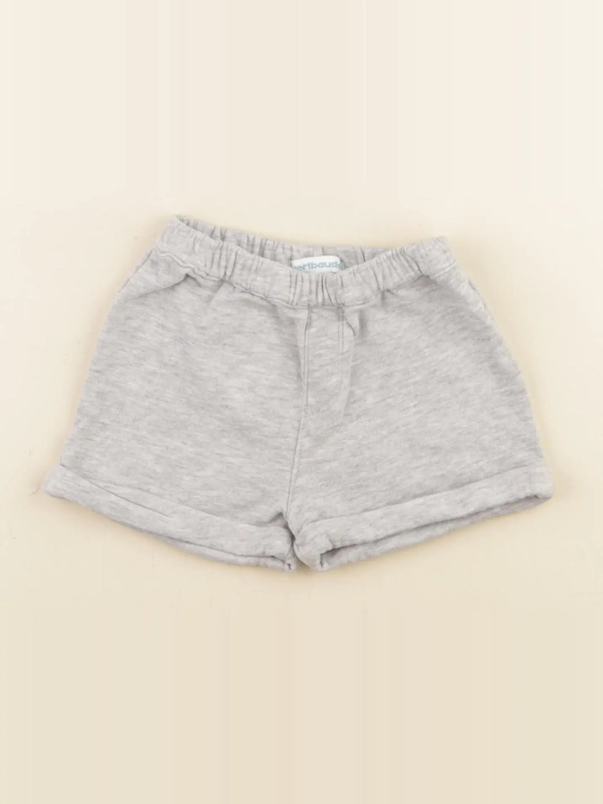 Vertbaudet - short gris - 3 mois
