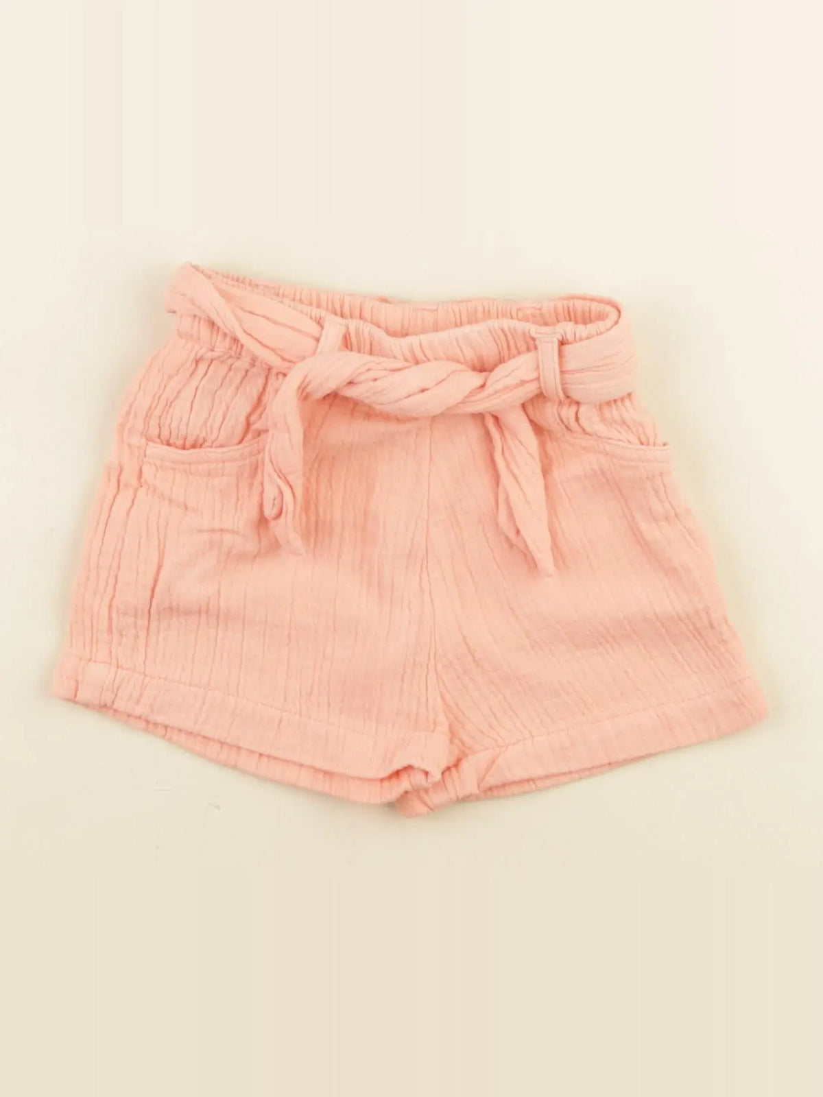 Vertbaudet - short rose - 9 mois