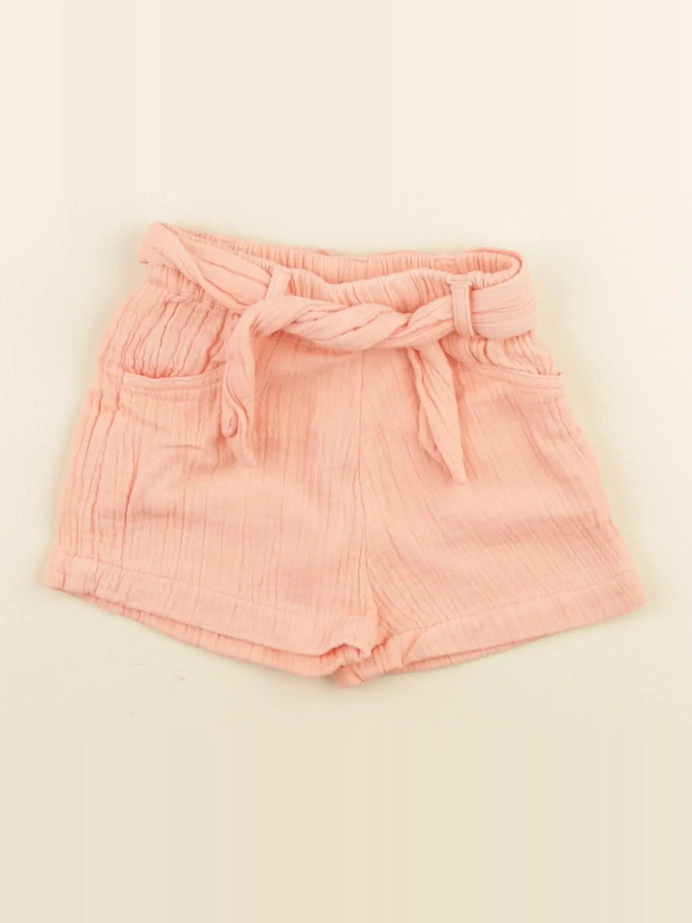 Vertbaudet - short rose - 9 mois