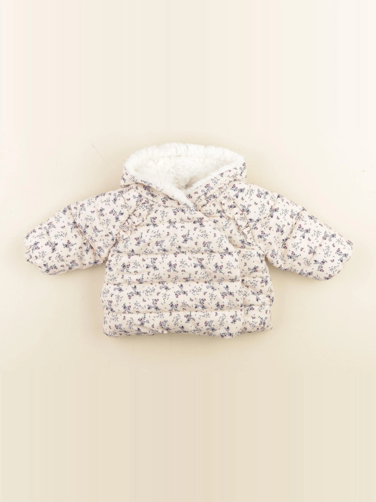 Vertbaudet - doudoune multicolore - 3 mois