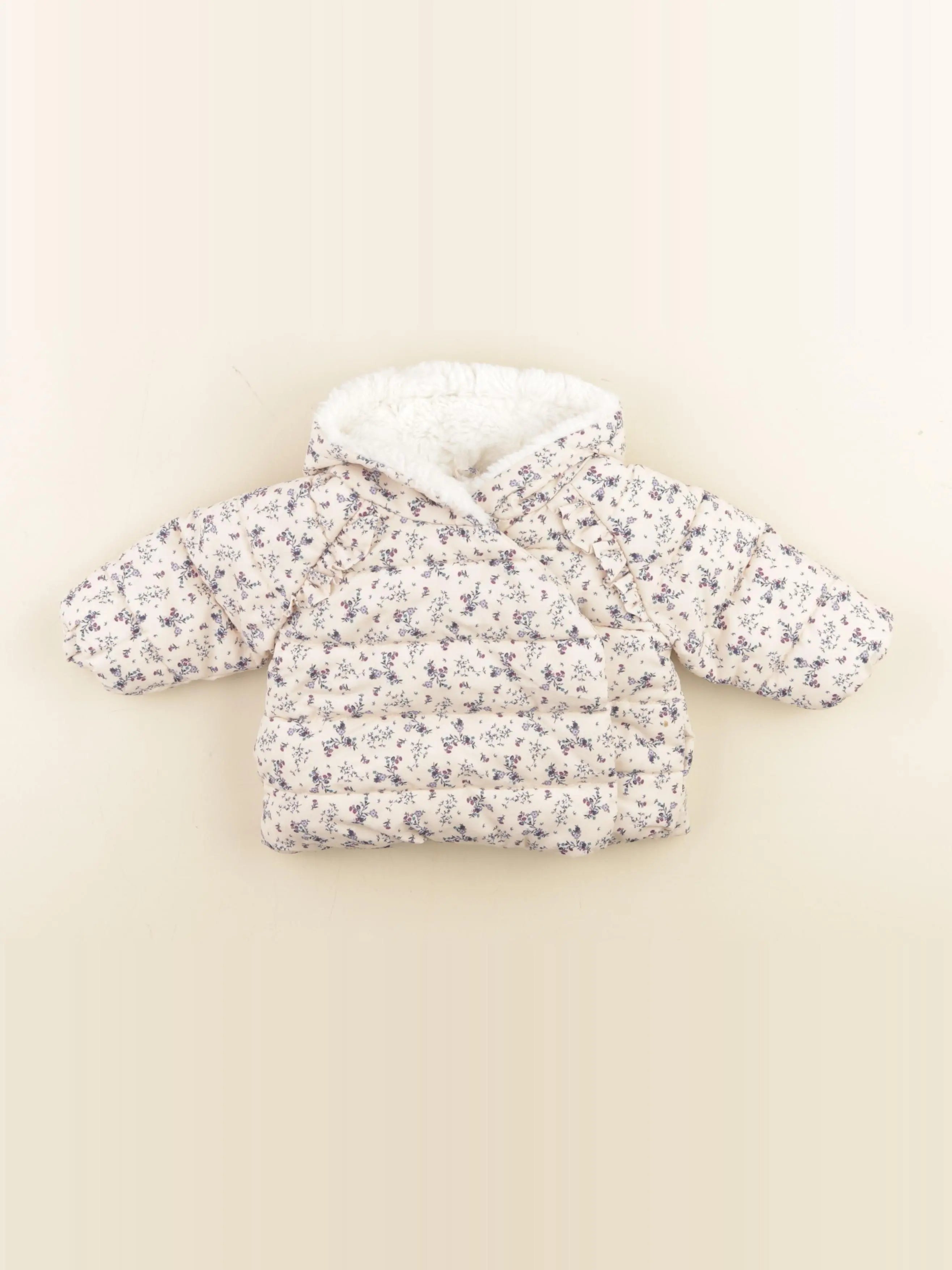 Vertbaudet - doudoune multicolore - 3 mois