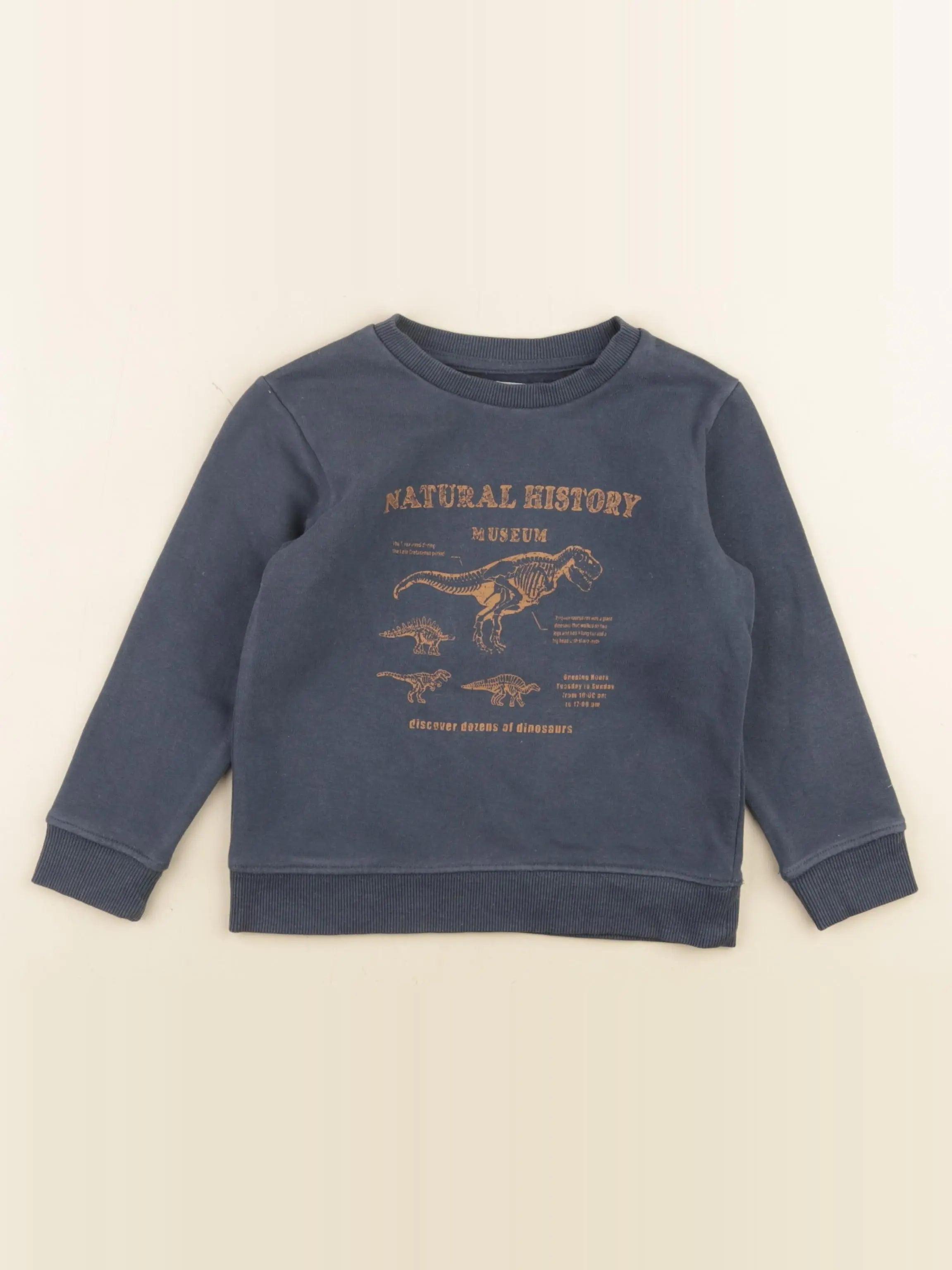 Vertbaudet - sweat bleu - 4 ans