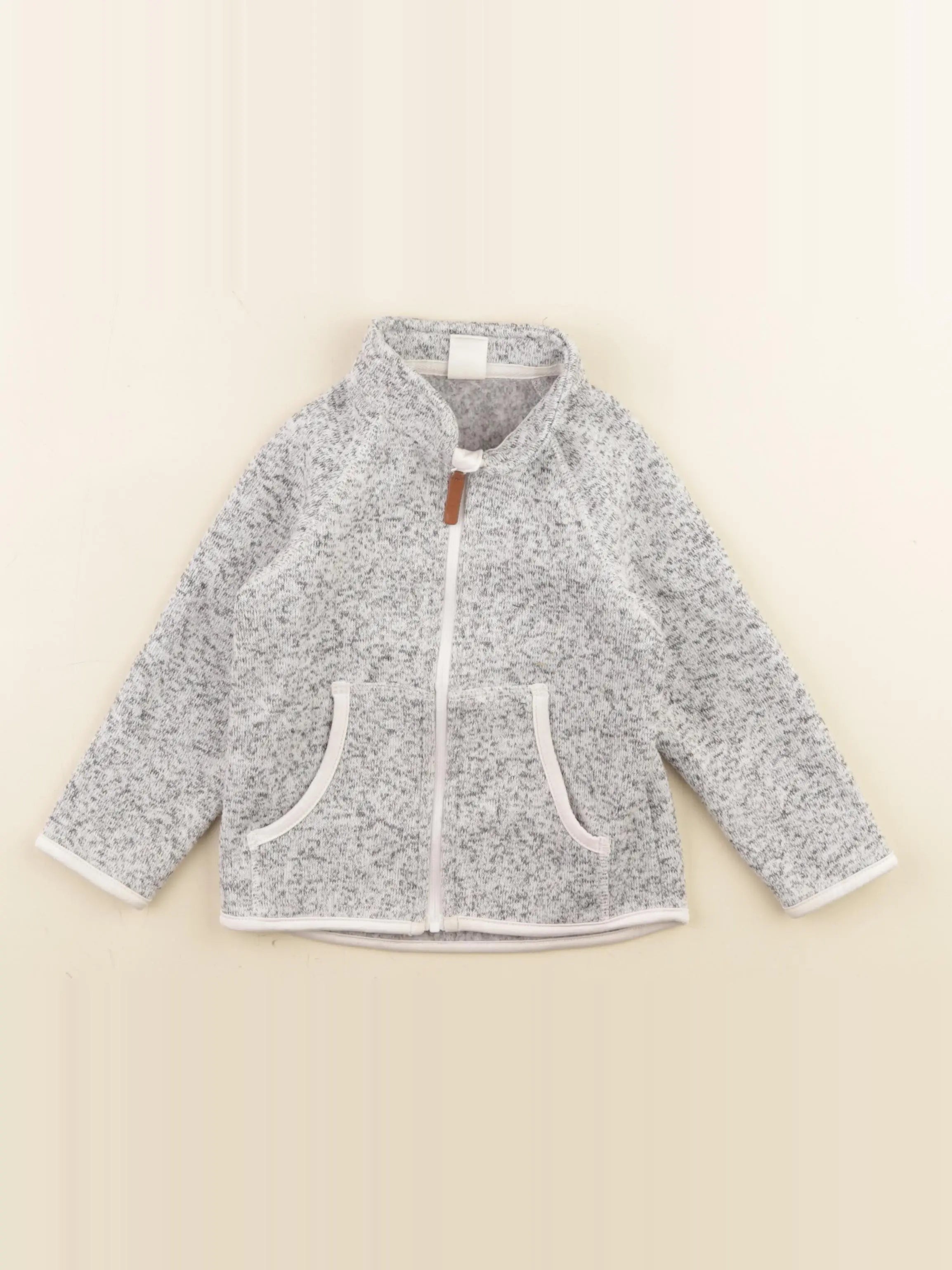 H&M - gilet gris - 12/18 mois