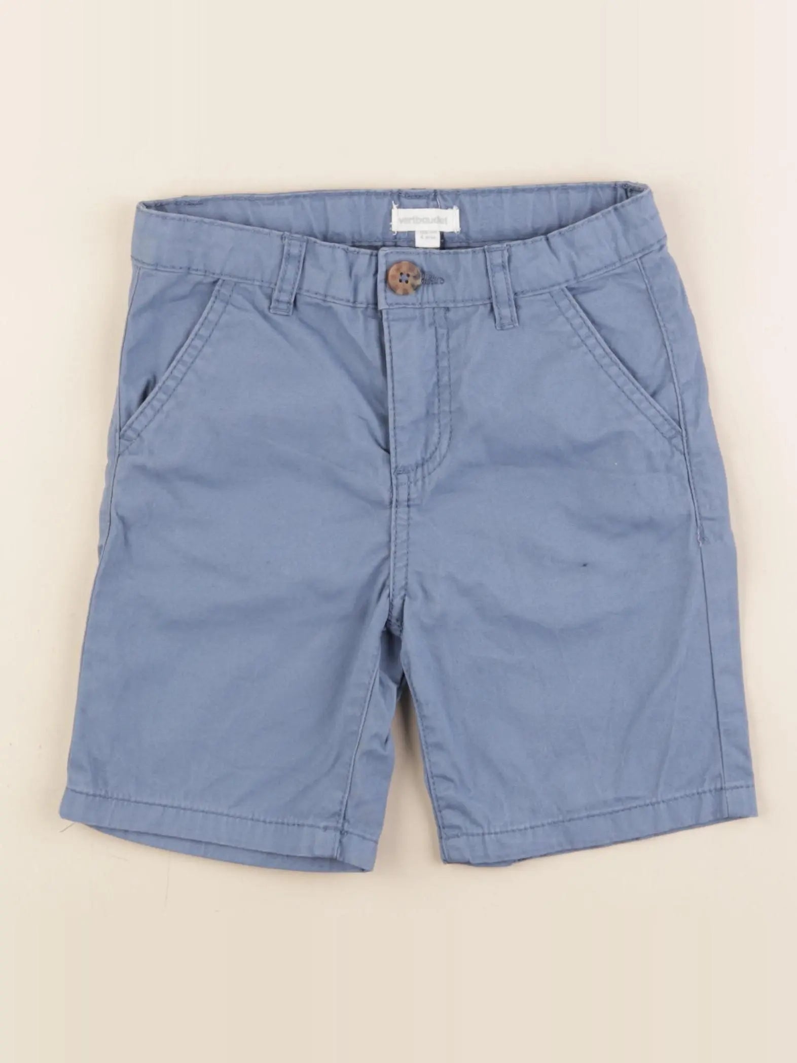 Vertbaudet - short bleu - 4 ans