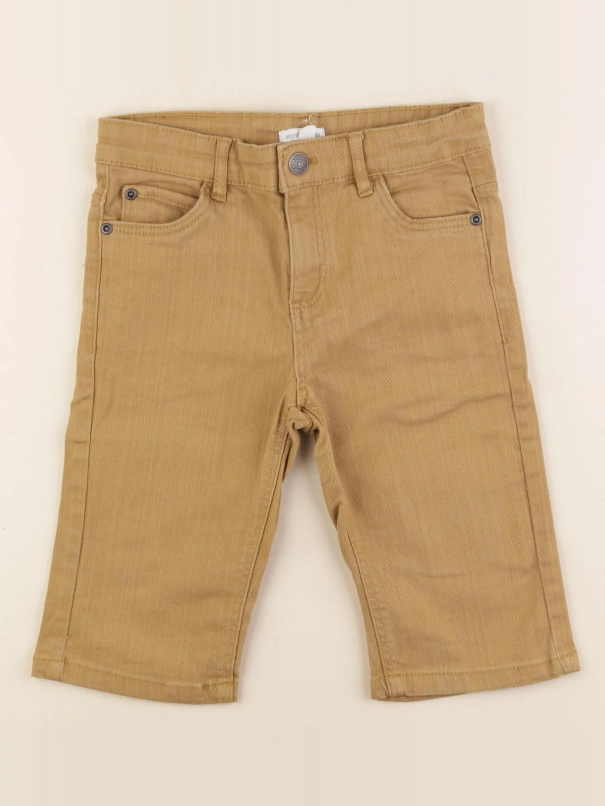 Vertbaudet - short marron - 9 ans