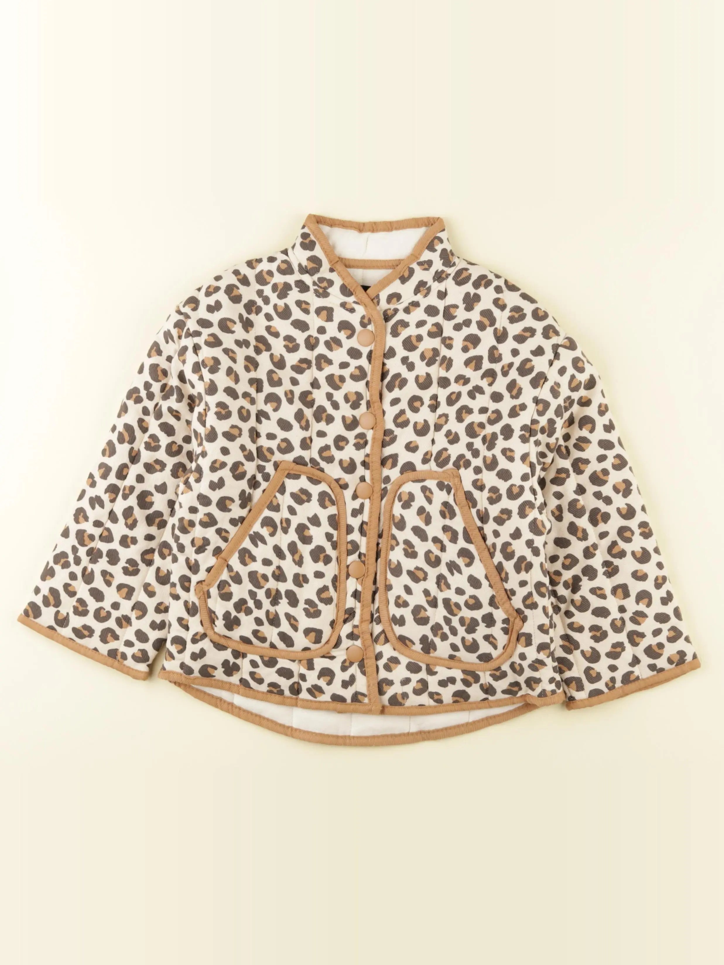 Monoprix - veste beige - 4 ans