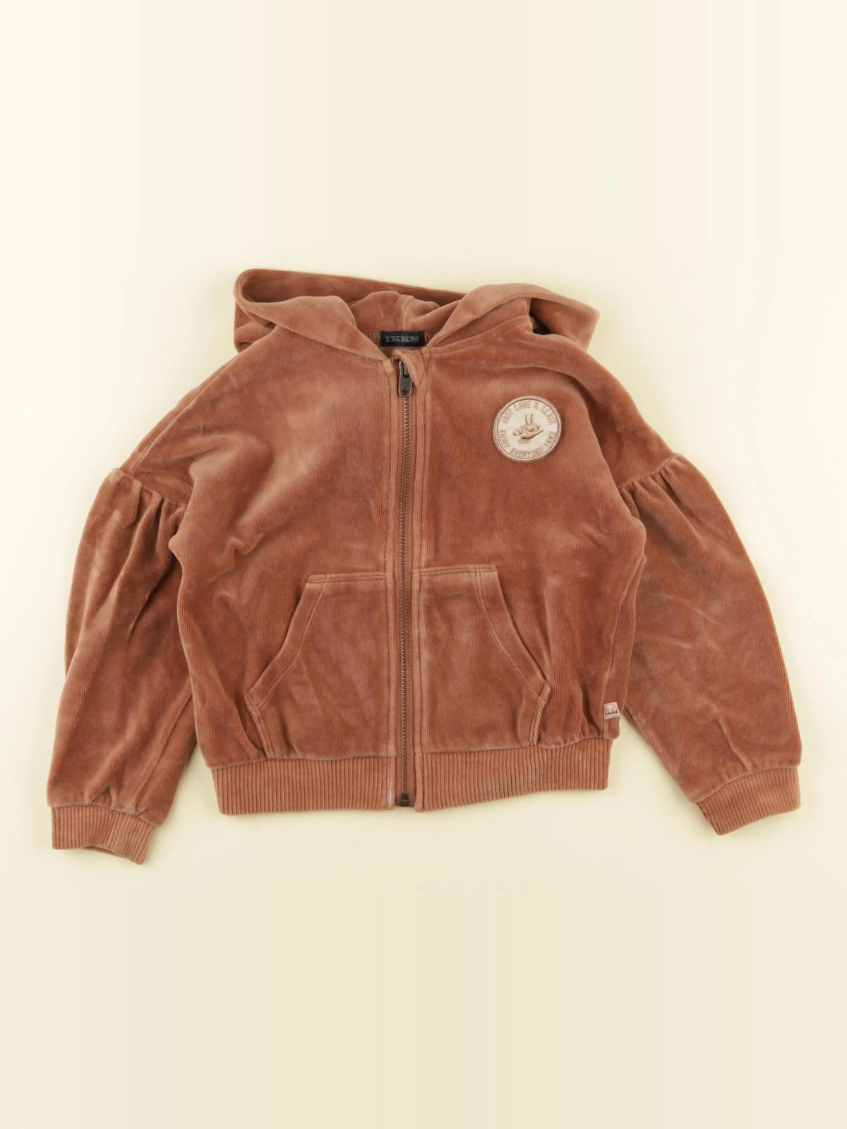 IKKS - gilet marron - 4 ans