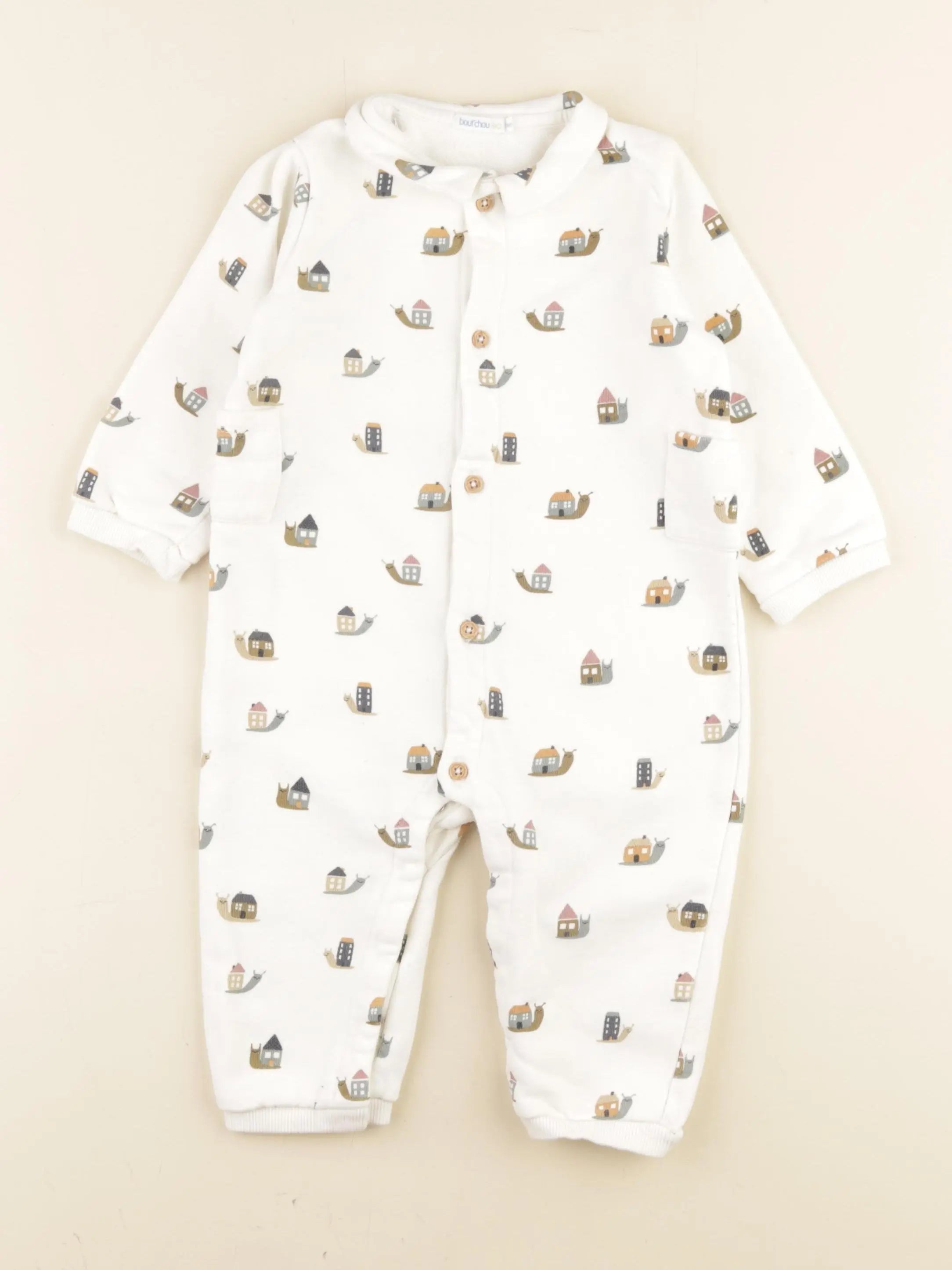 Boutchou - combinaison blanc - 18 mois