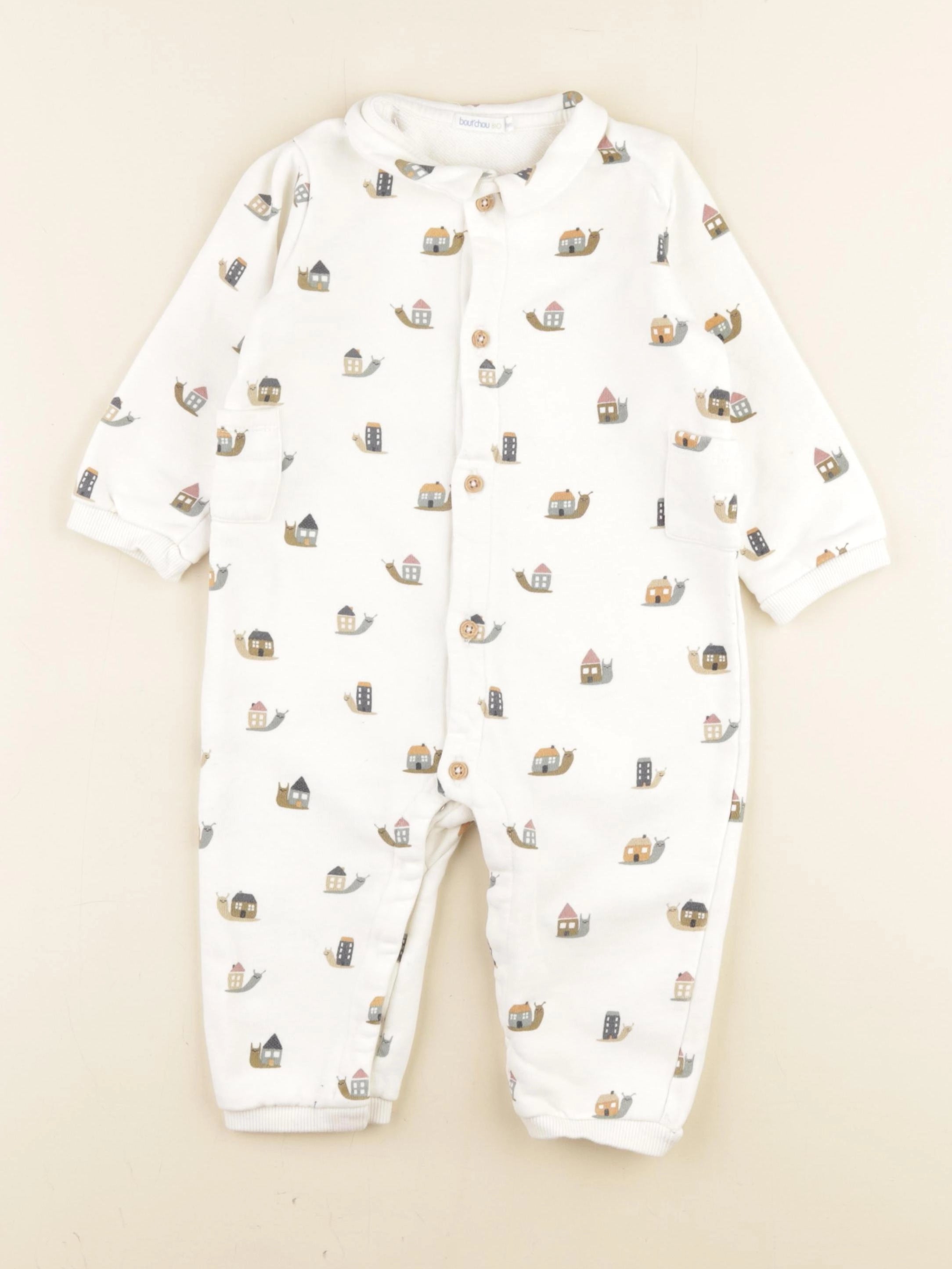 Boutchou - combinaison blanc - 18 mois