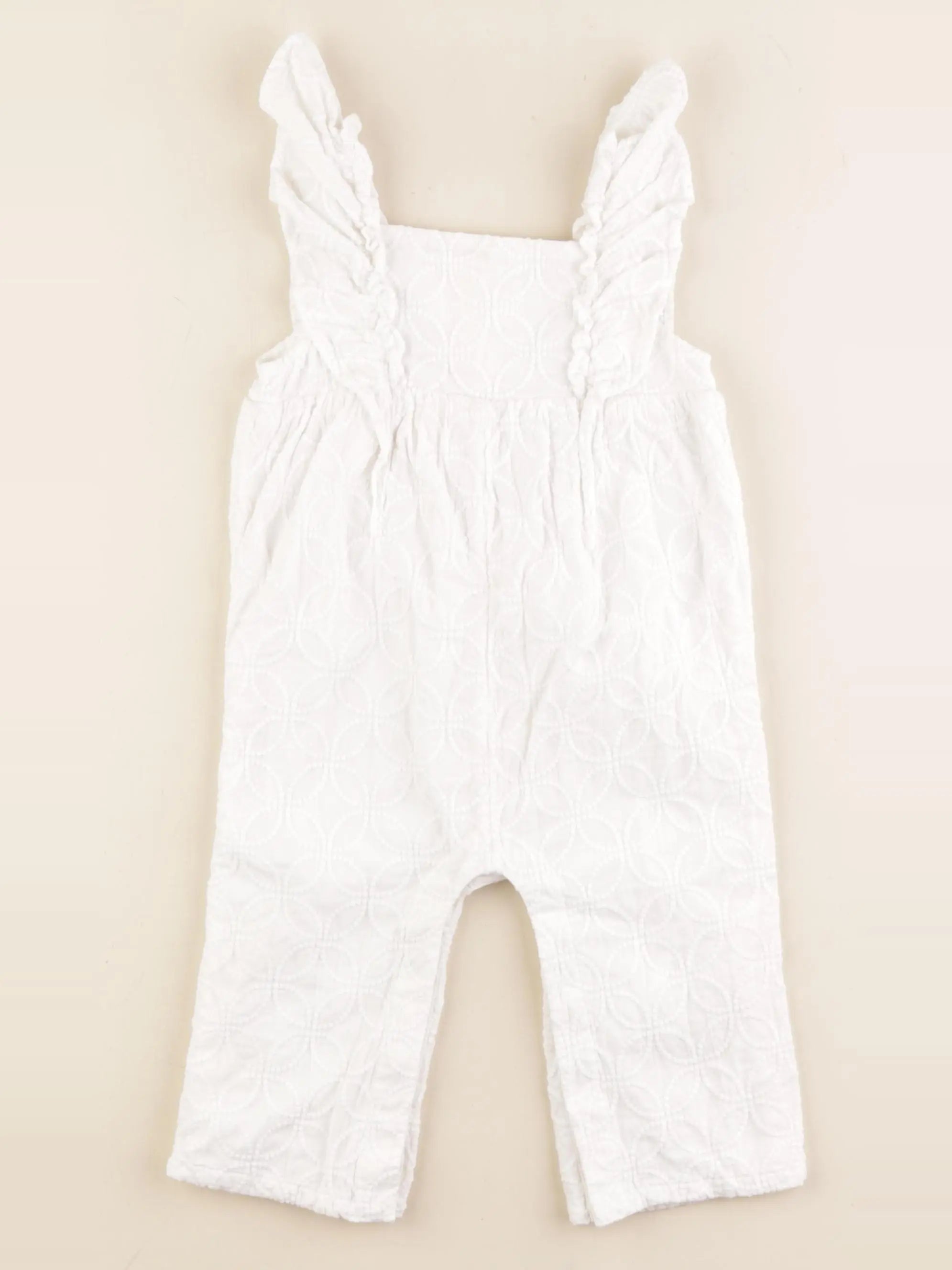 Vertbaudet - combinaison blanc - 18 mois