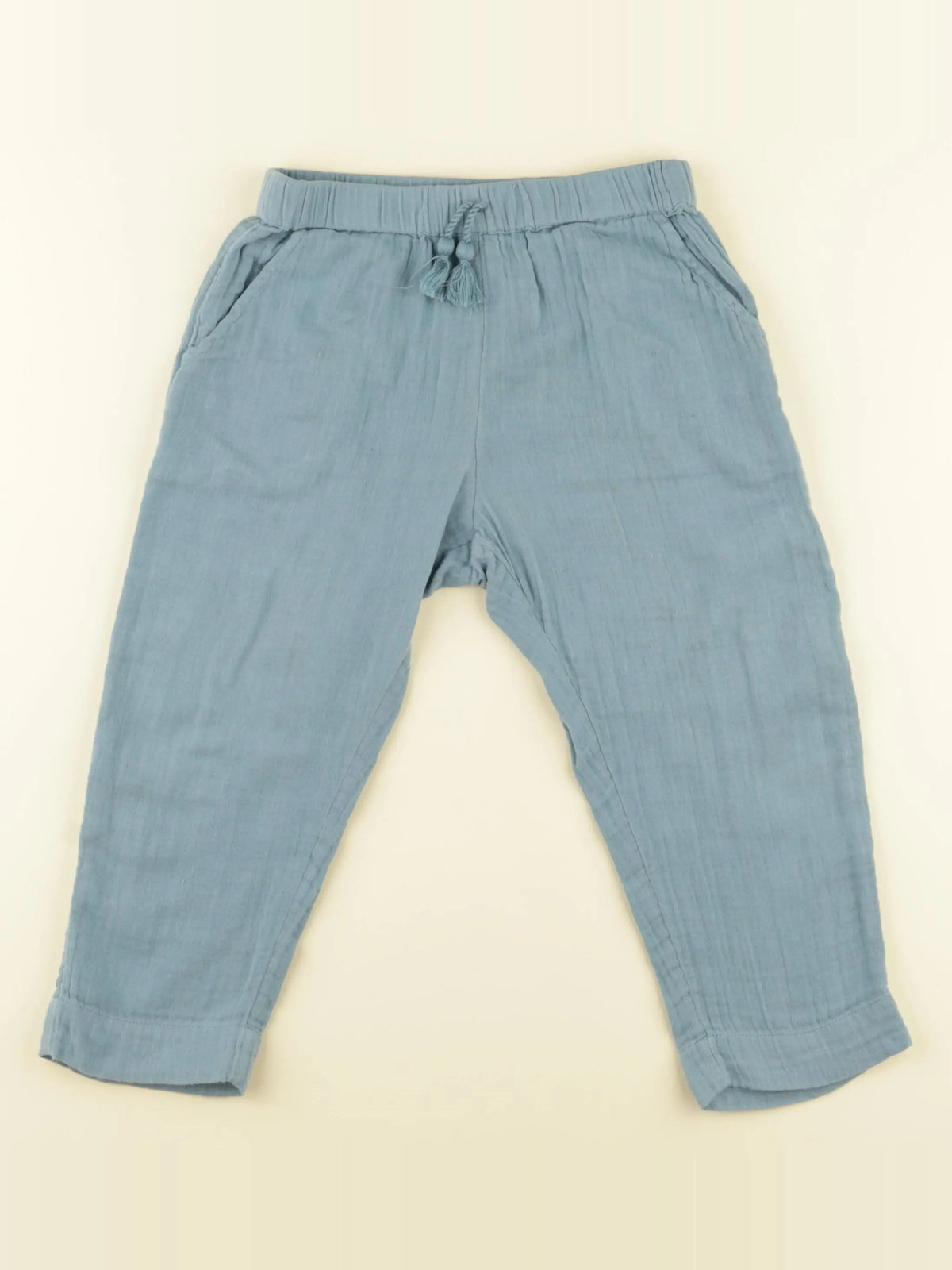 Cyrillus - pantalon bleu - 4 ans